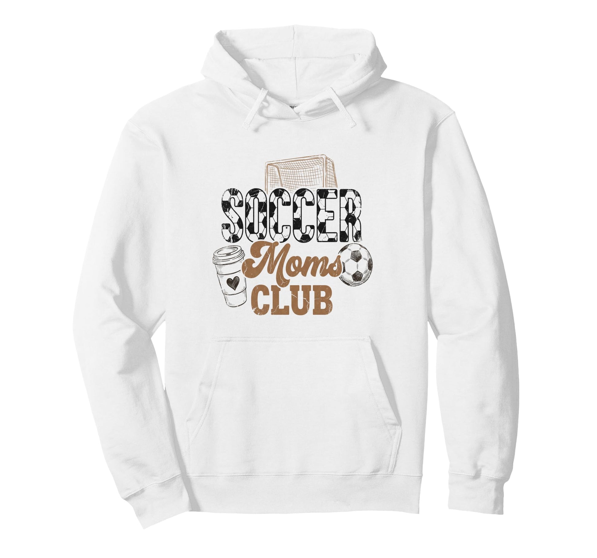 Soccer Moms Club Mama Coffee Mothers Hoodie - Custom Art Print Men Women - T-Shirt, Sweatshirt, Hoodie