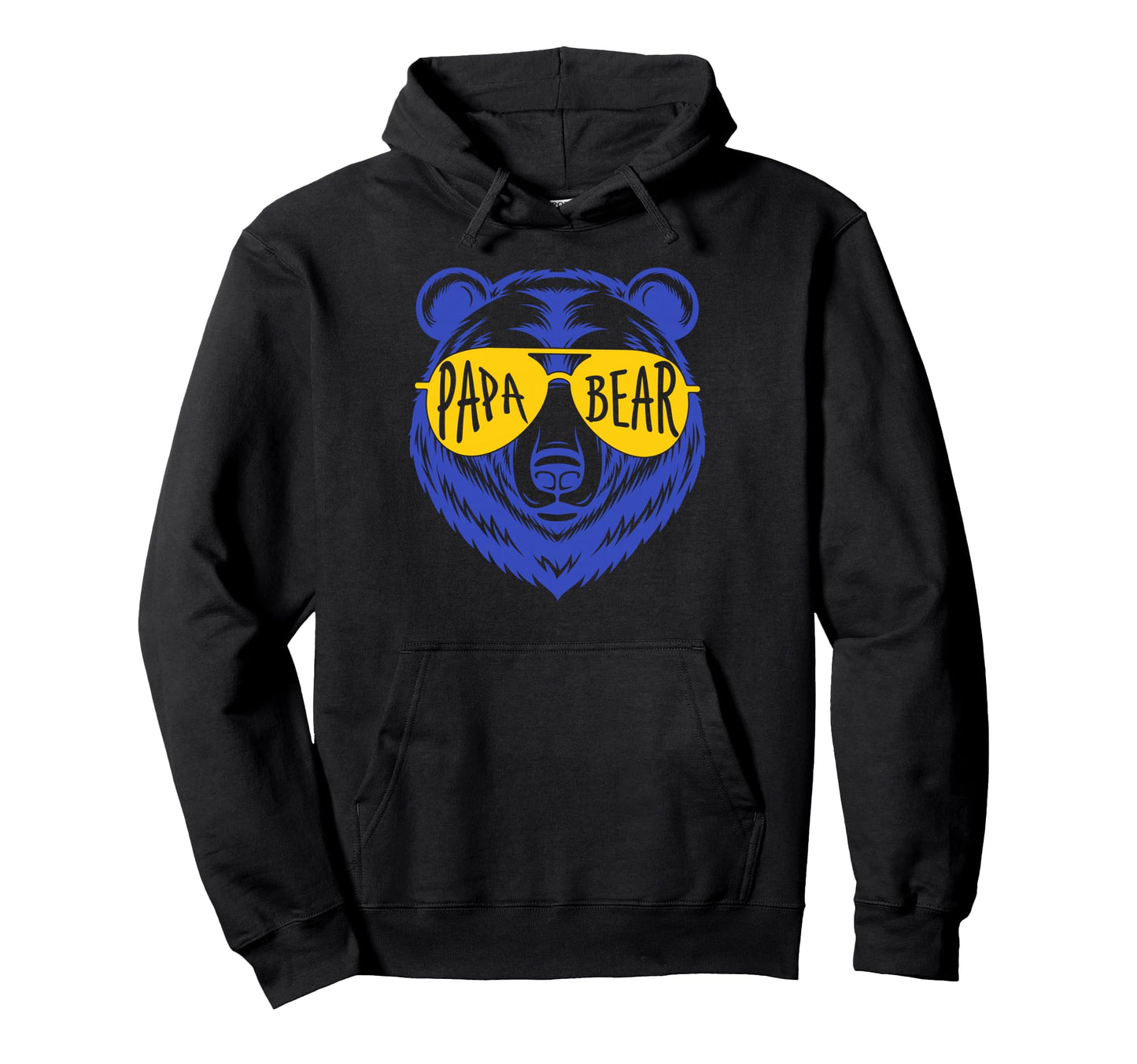 Papa Bear Down Syndrome Dad Son Daughter Hoodie - Streetwear Style Unisex - T-Shirt, Sweatshirt, Hoodie