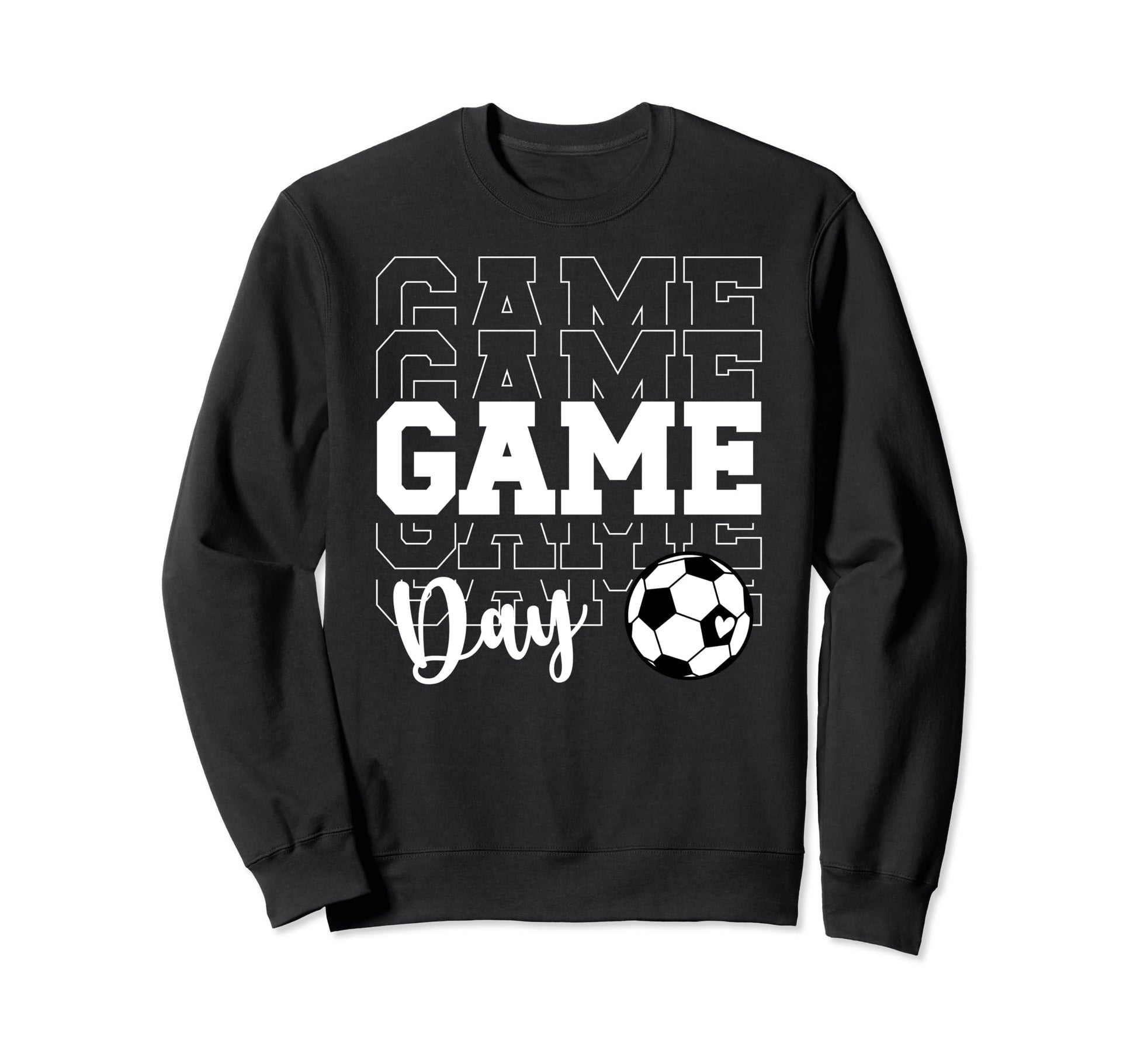 Game Day Soccer Game Day Soccer Sweatshirt - Custom Art Print Unisex - T-Shirt, Sweatshirt, Hoodie