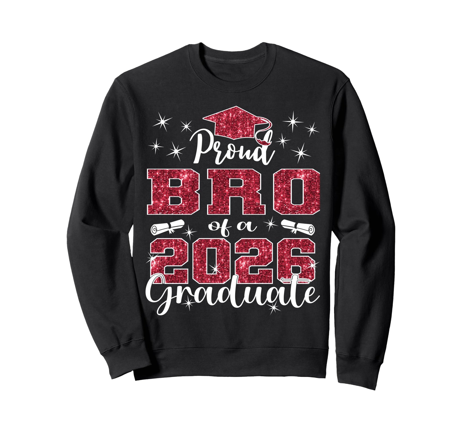 Super Proud Bruh 2026 Graduate Senior Sweatshirt - Streetwear Style Unisex - T-Shirt, Sweatshirt, Hoodie
