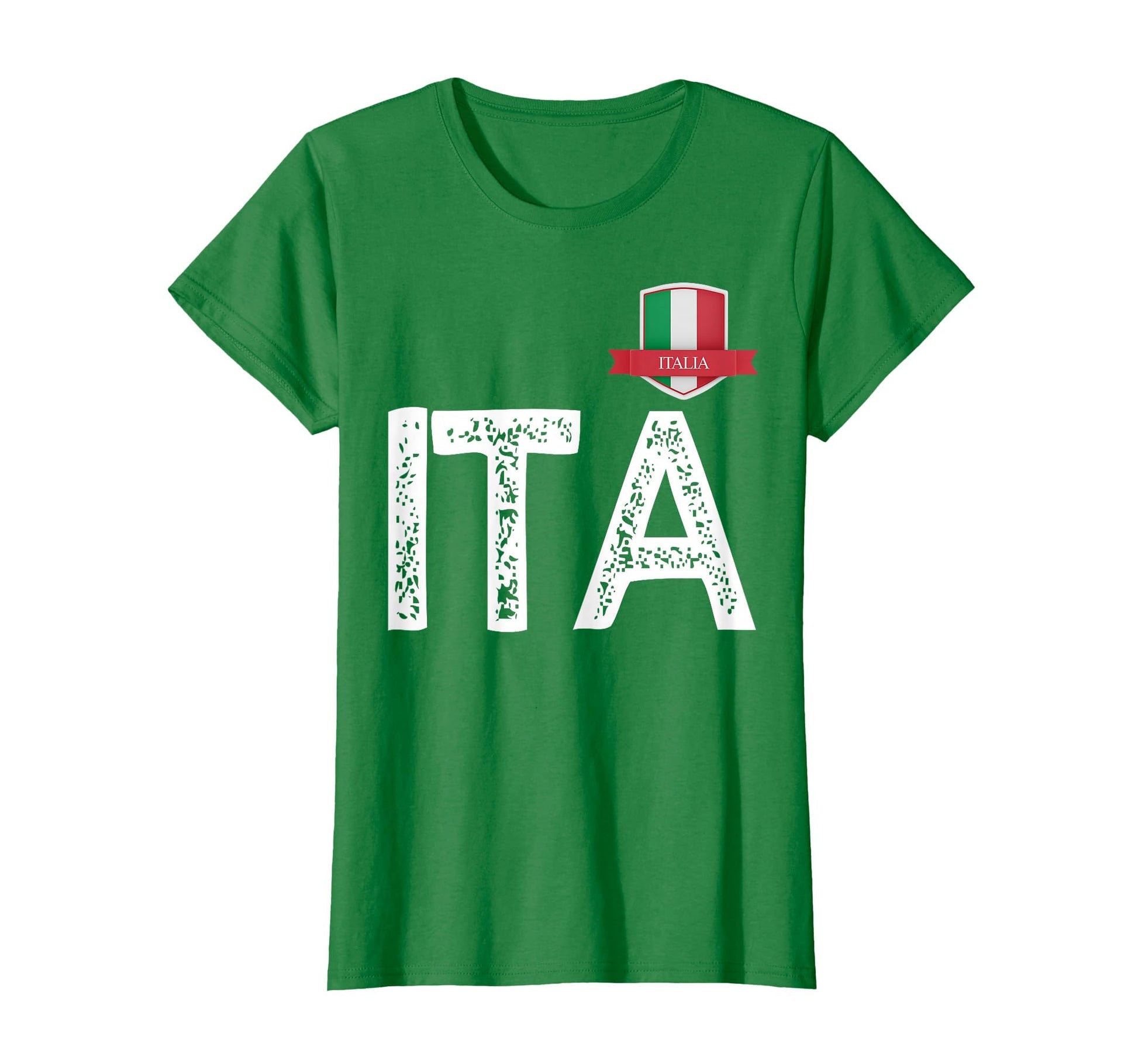 Italy Italia Human Flag Letter I And T T-Shirt - Trendy Graphic for Adults - T-Shirt, Sweatshirt, Hoodie