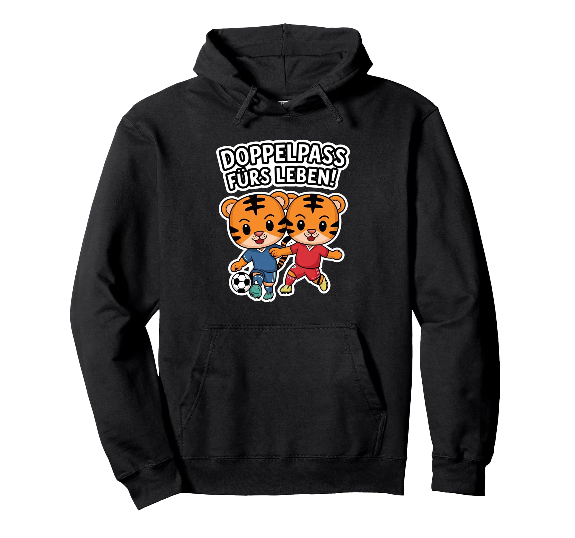 Friends Football Playing Football Hoodie - Novelty Apparel Unisex - T-Shirt, Sweatshirt, Hoodie