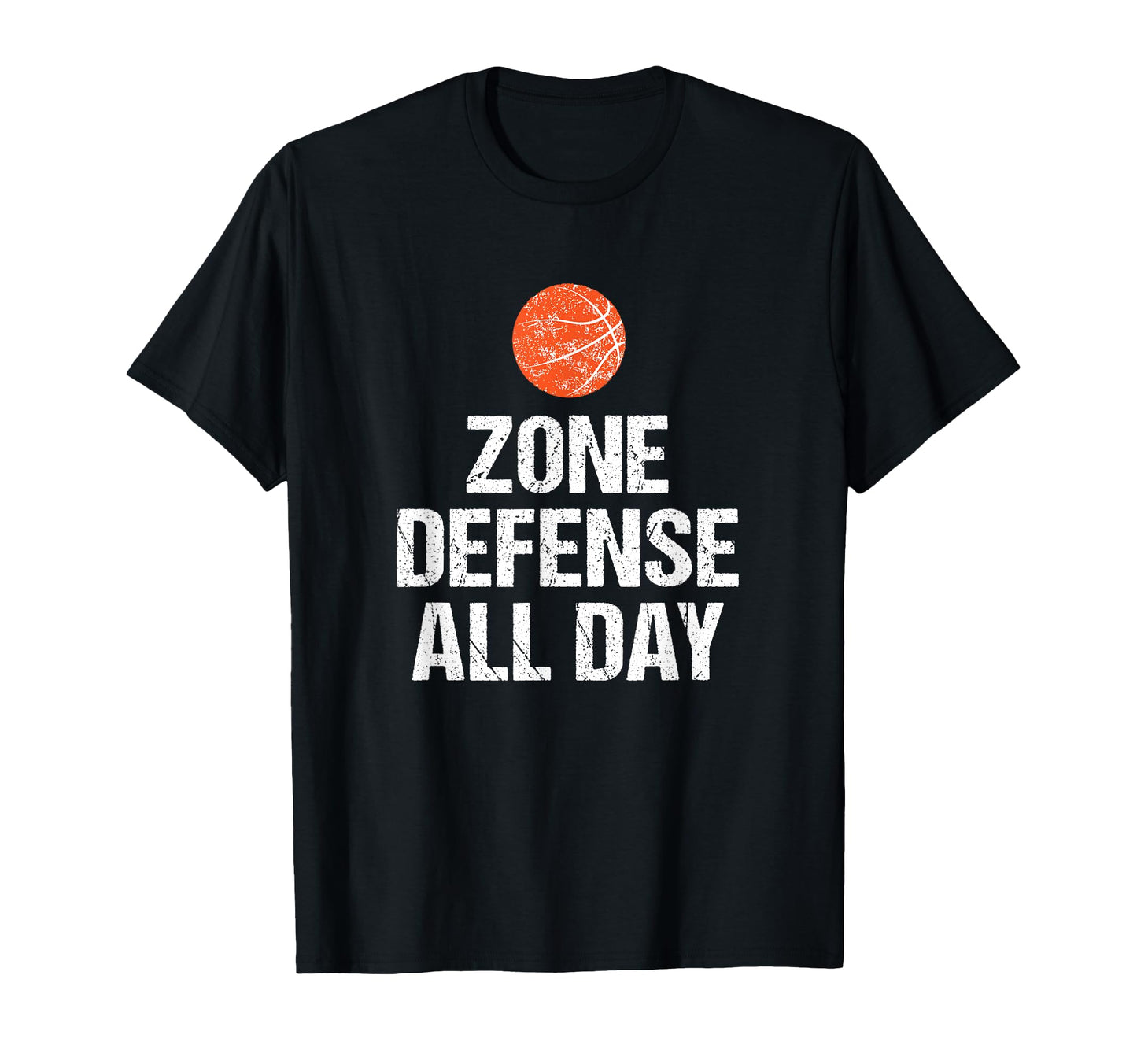 Funny Basketball Coach Gift Zone T-Shirt - Fun Novelty Design for Adults - T-Shirt, Sweatshirt, Hoodie