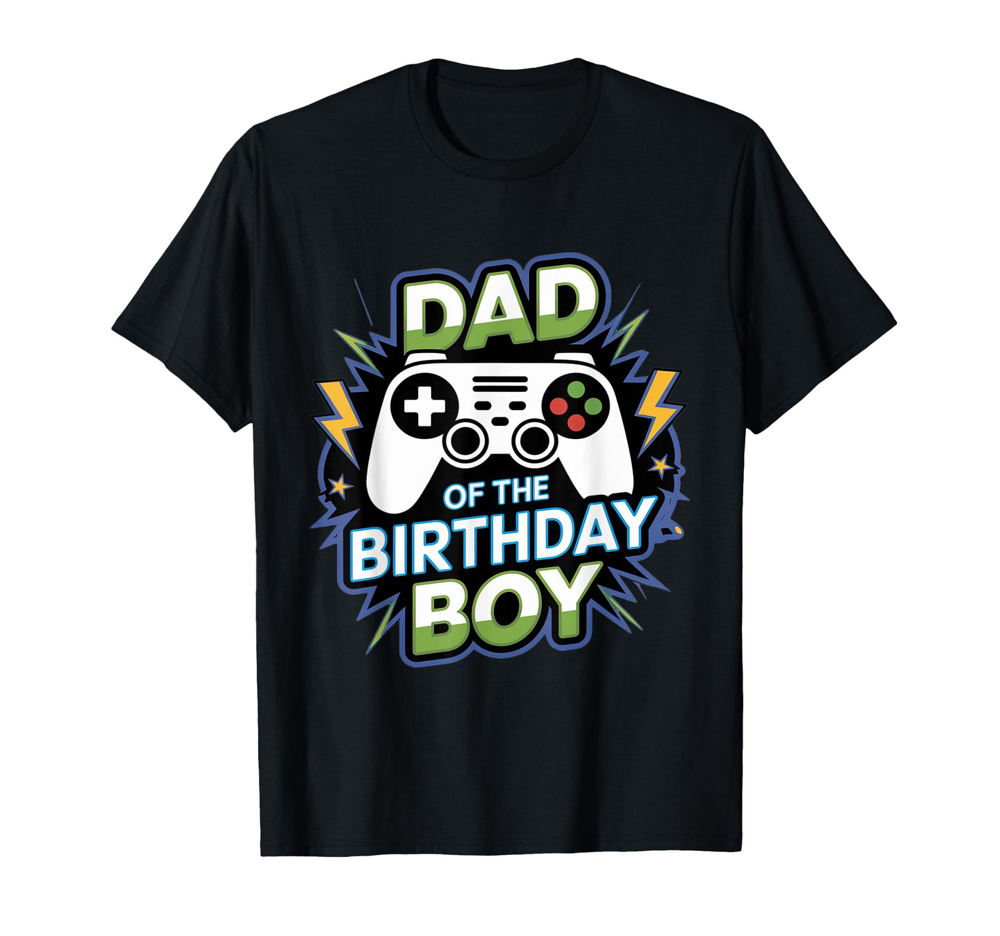 Dad Birthday Matching Video Gamer T-Shirt - Minimalist Print Unisex - T-Shirt, Sweatshirt, Hoodie