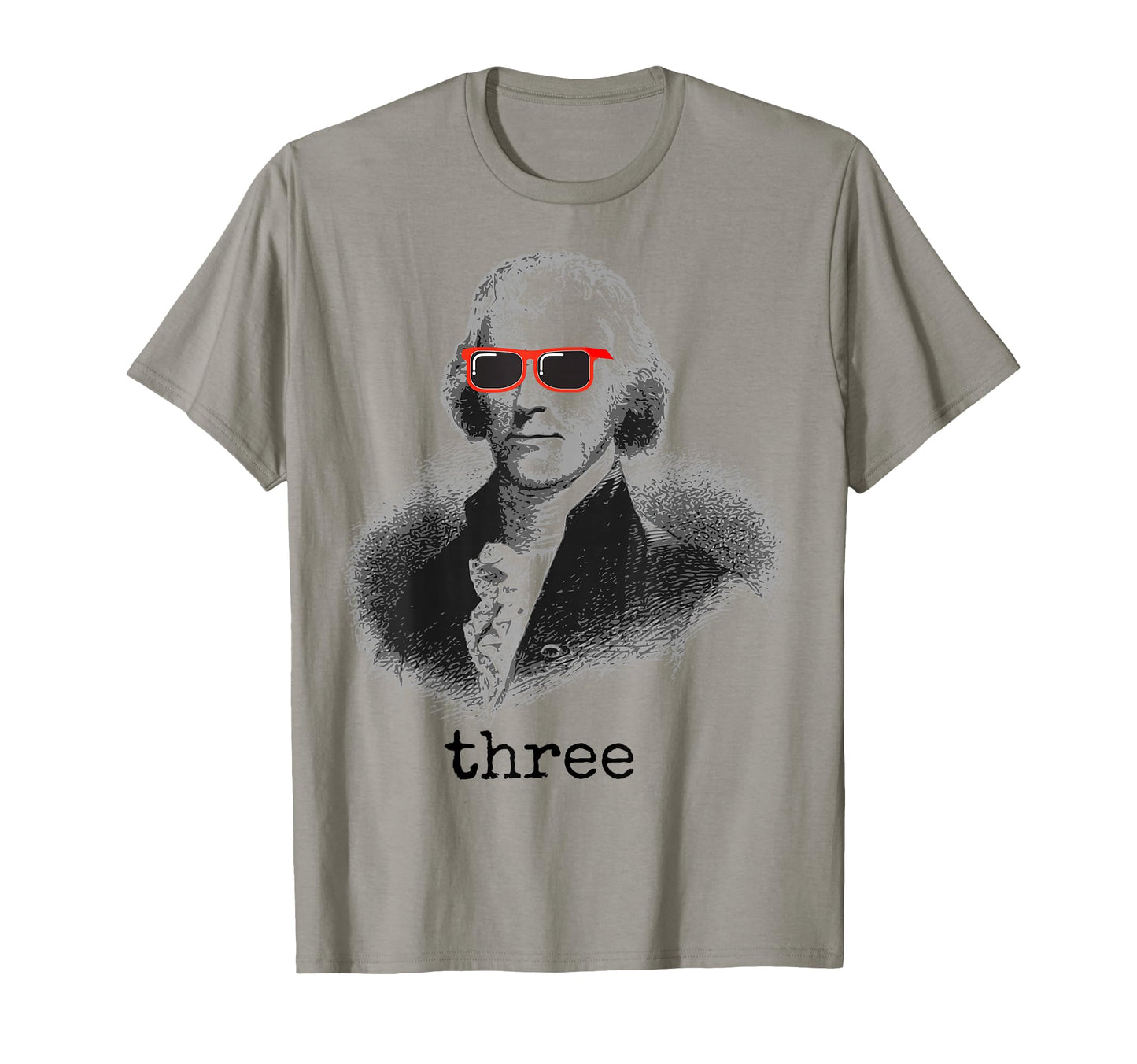 Thomas Jefferson Founding Father T-Shirt - Custom Art Print Unisex - T-Shirt, Sweatshirt, Hoodie