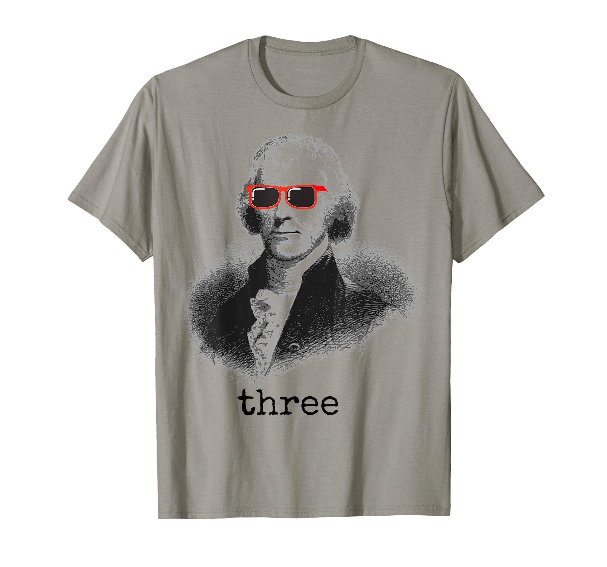 Thomas Jefferson Founding Father T-Shirt - Custom Art Print Unisex - T-Shirt, Sweatshirt, Hoodie
