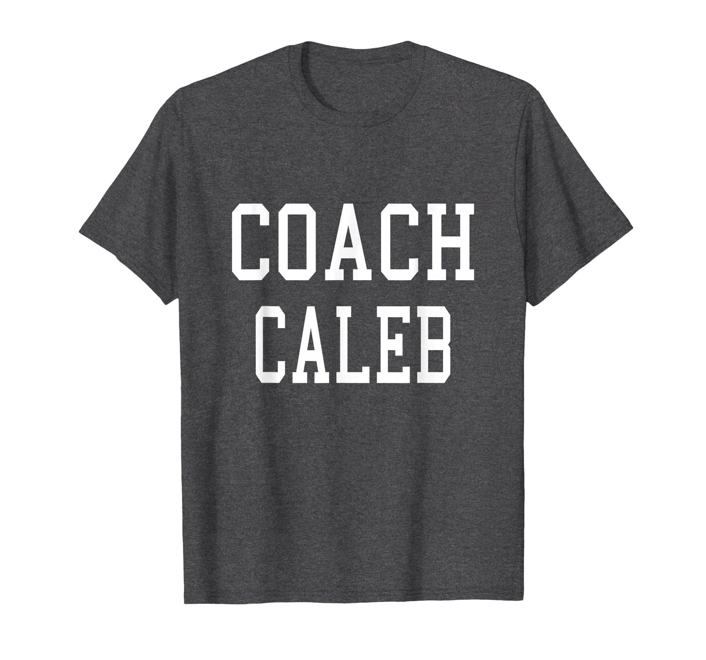 Coach Caleb Custom Football Soccer T-Shirt - Unique Graphic for Adults - T-Shirt, Sweatshirt, Hoodie