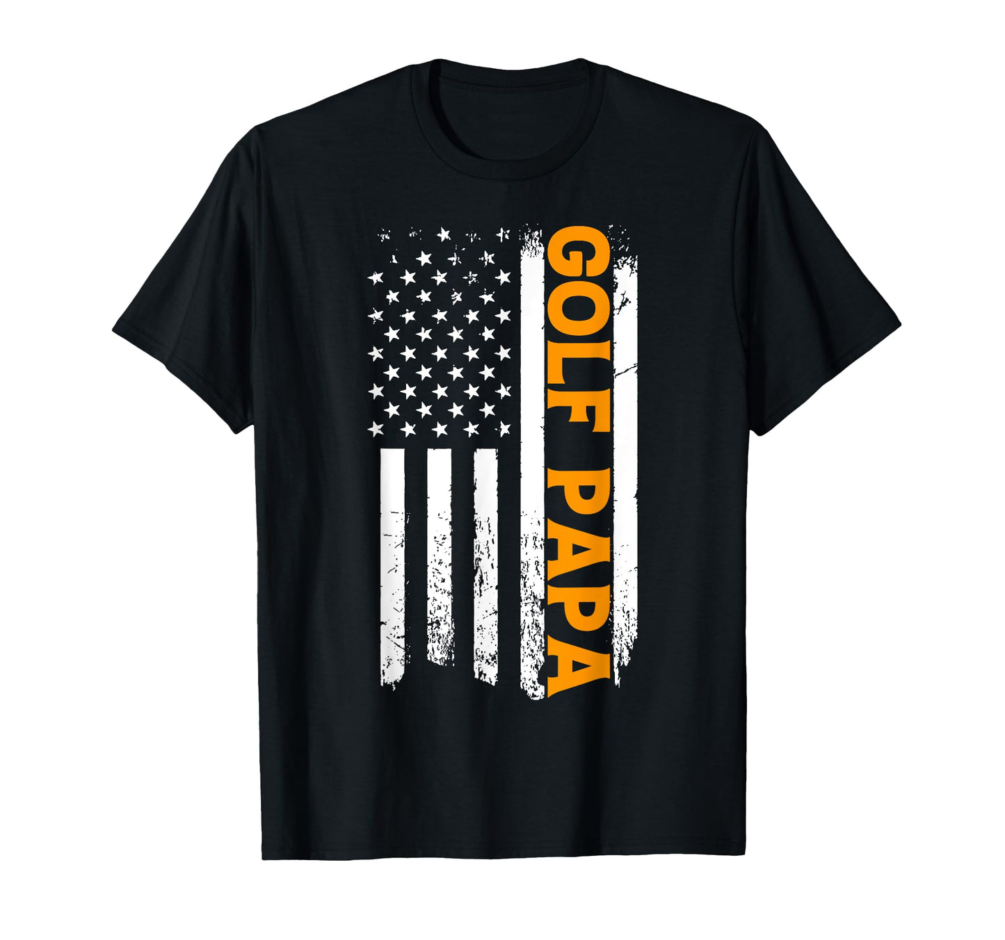 Proud Sports Dad American Flag Golf T-Shirt - Aesthetic Graphic Men Women - T-Shirt, Sweatshirt, Hoodie