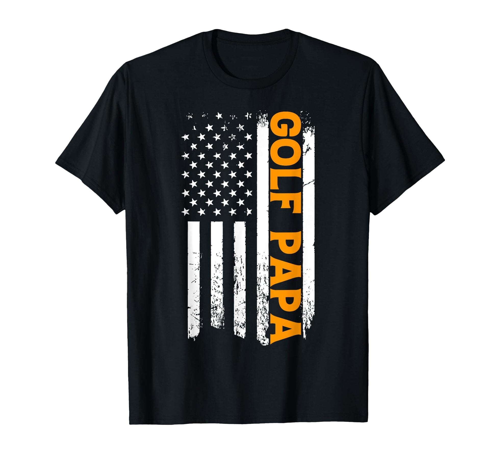 Proud Sports Dad American Flag Golf T-Shirt - Aesthetic Graphic Men Women - T-Shirt, Sweatshirt, Hoodie