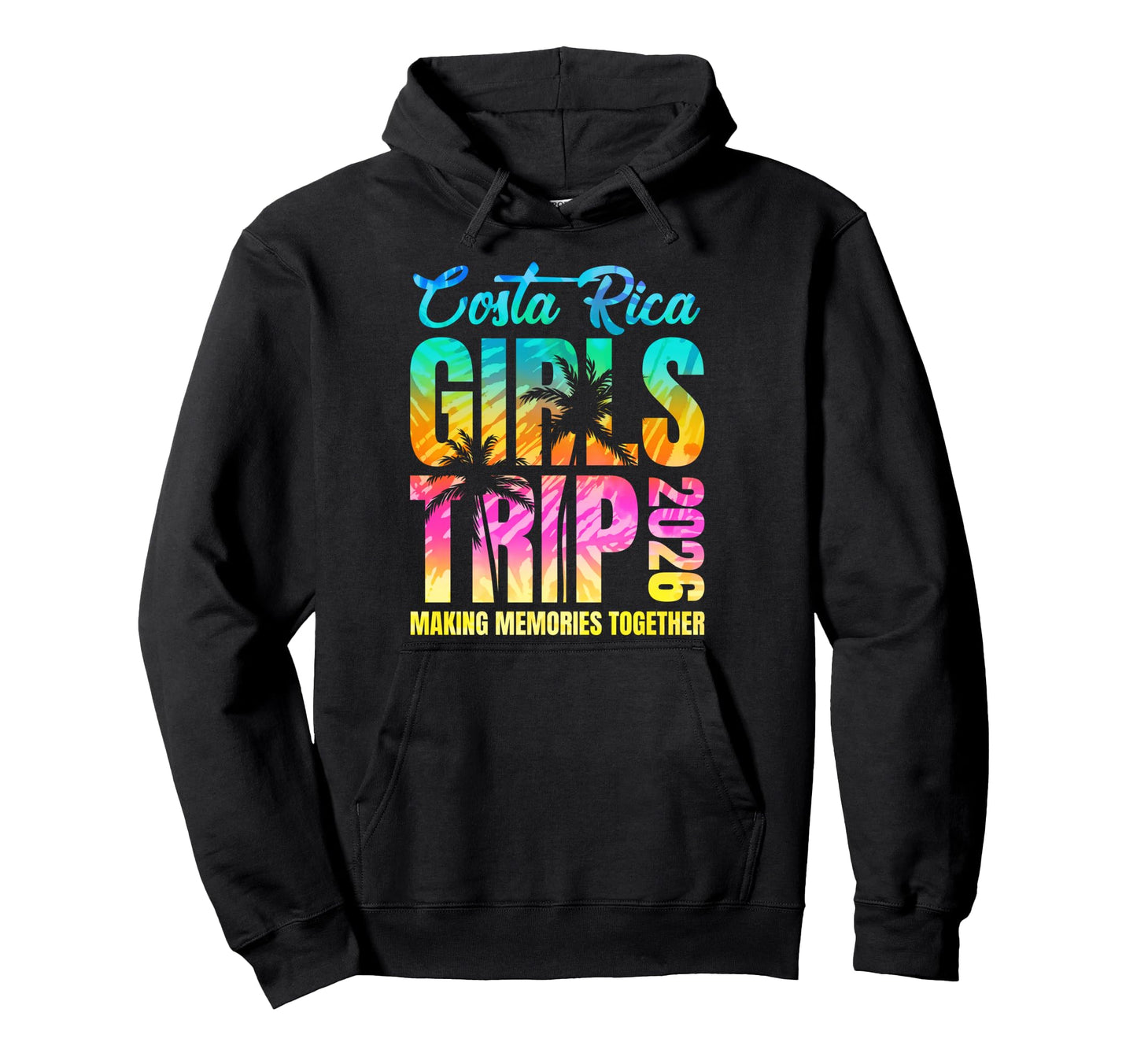 Costa Rica Trip 2026 Vacation Weekend Hoodie - Fun Novelty Design Unisex - T-Shirt, Sweatshirt, Hoodie