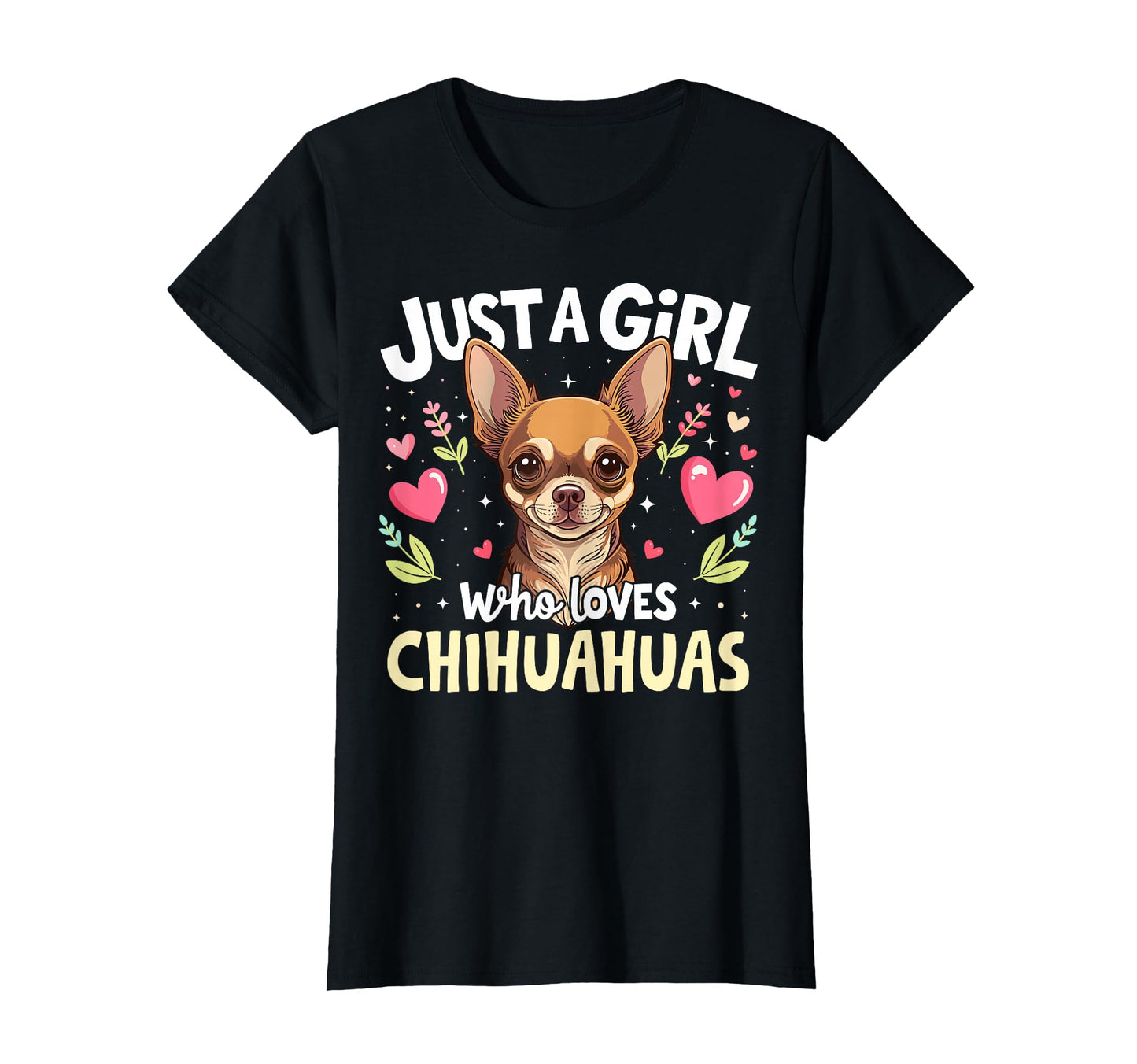Chihuahua Dog Breed Puppy T-Shirt - Fun Novelty Design for Adults - T-Shirt, Sweatshirt, Hoodie
