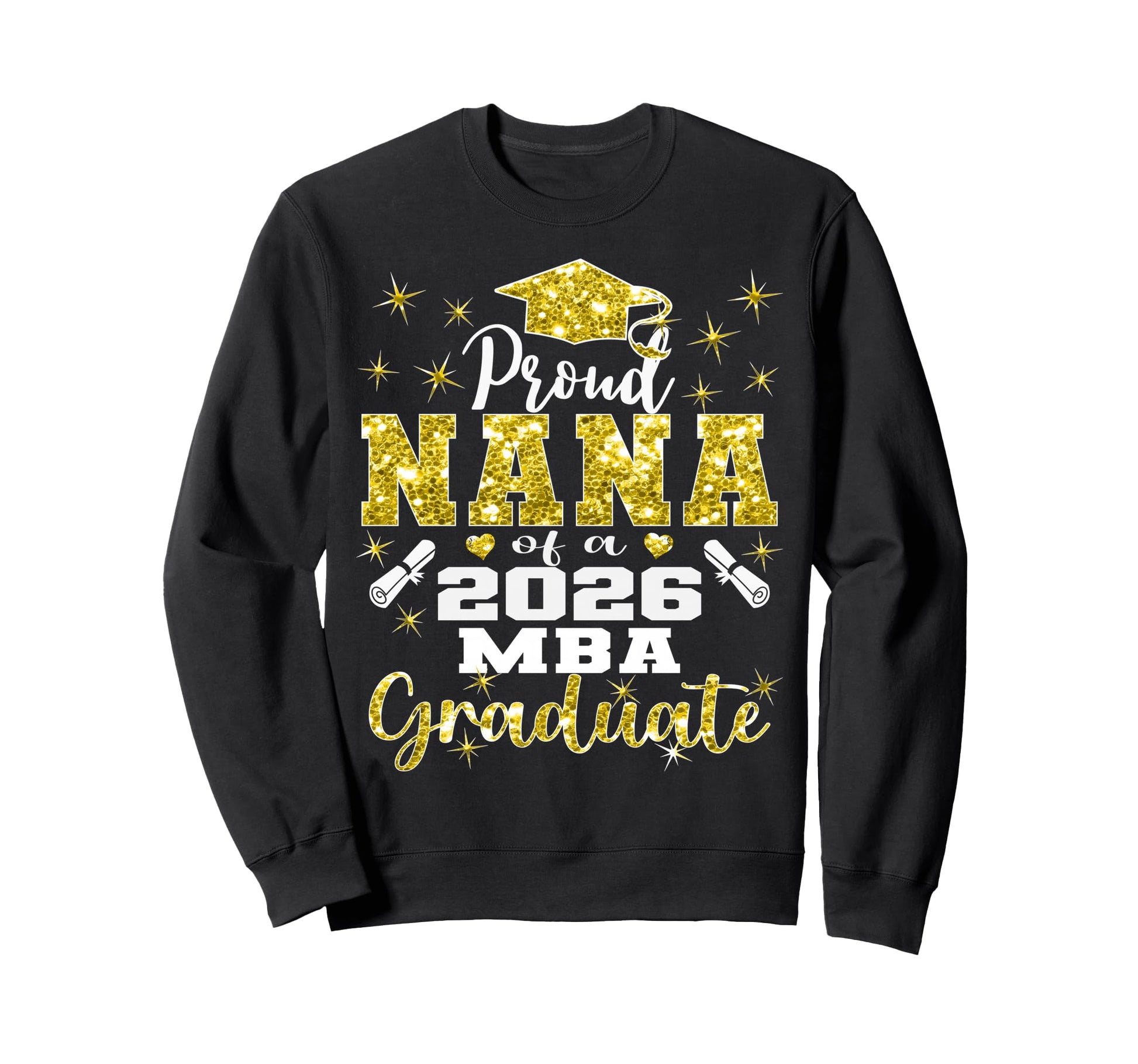 Proud Homie Class 2026 Mba Sweatshirt - Custom Art Print Men Women - T-Shirt, Sweatshirt, Hoodie