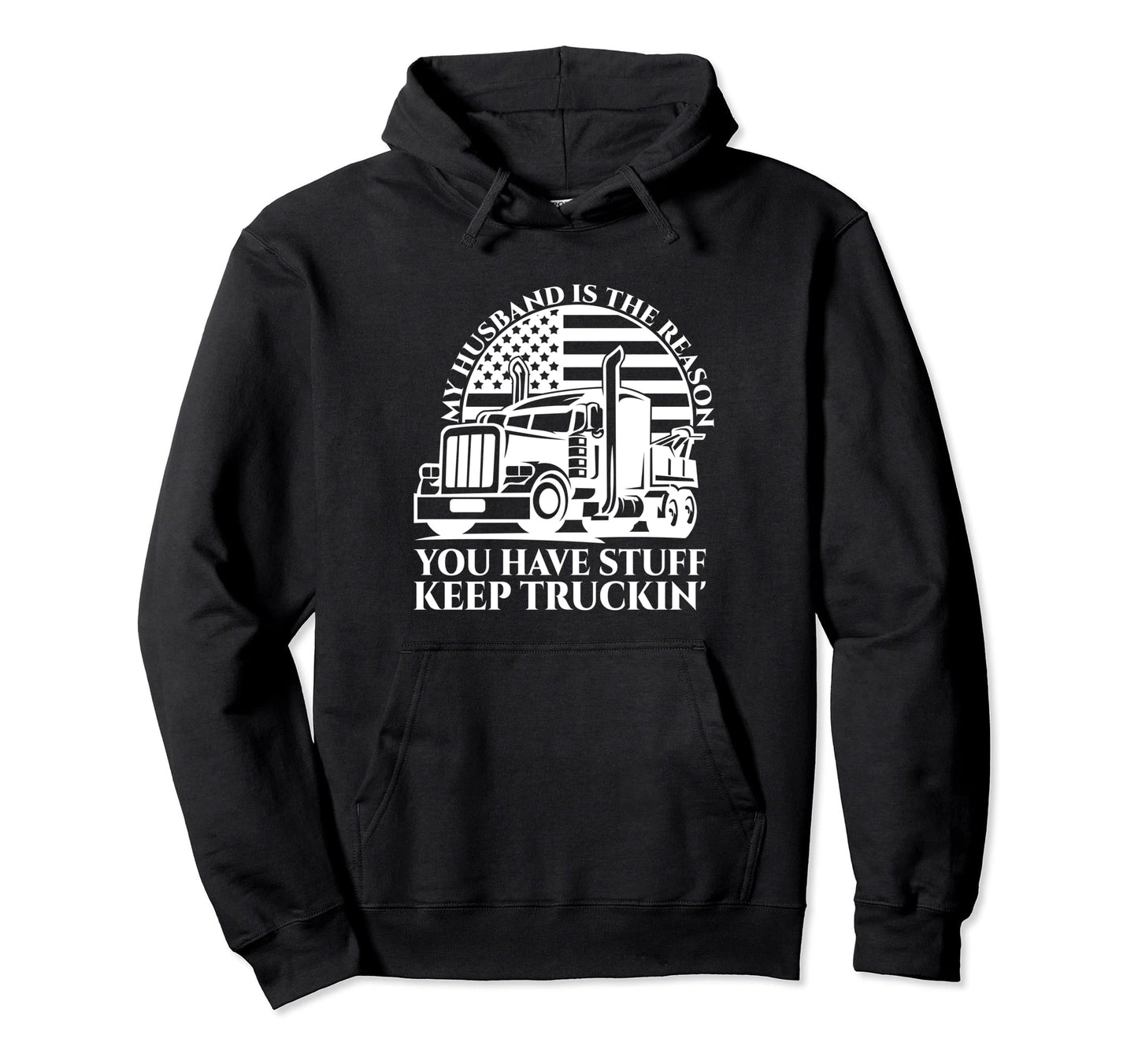 Truck Driver Trucker Freighter Hoodie - Casual Everyday Wear for Adults - T-Shirt, Sweatshirt, Hoodie