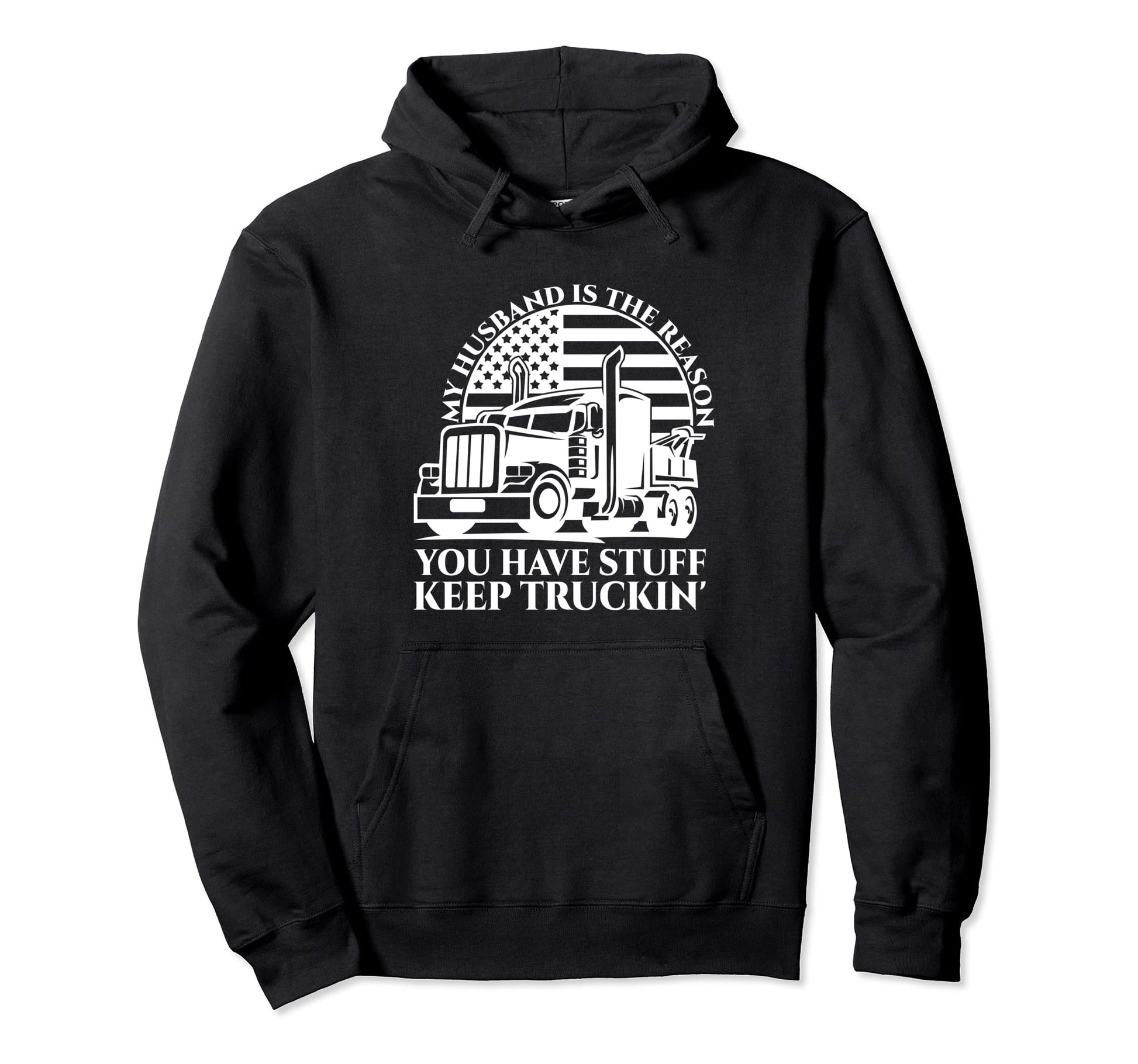 Truck Driver Trucker Freighter Hoodie - Casual Everyday Wear for Adults - T-Shirt, Sweatshirt, Hoodie