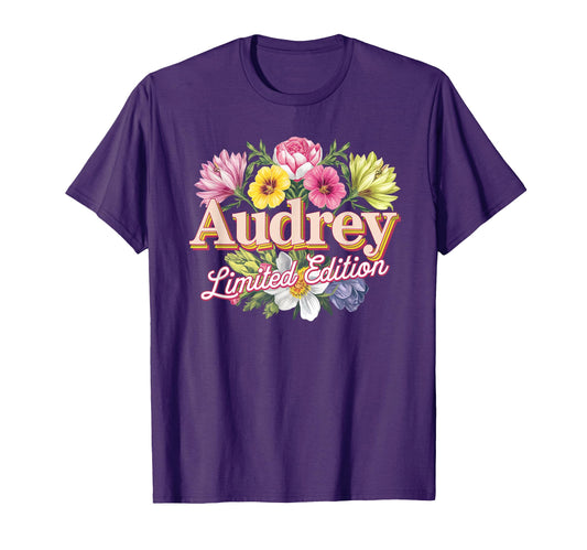 Audrey Custom Name Wife Grandma T-Shirt - Novelty Apparel Men Women - T-Shirt, Sweatshirt, Hoodie