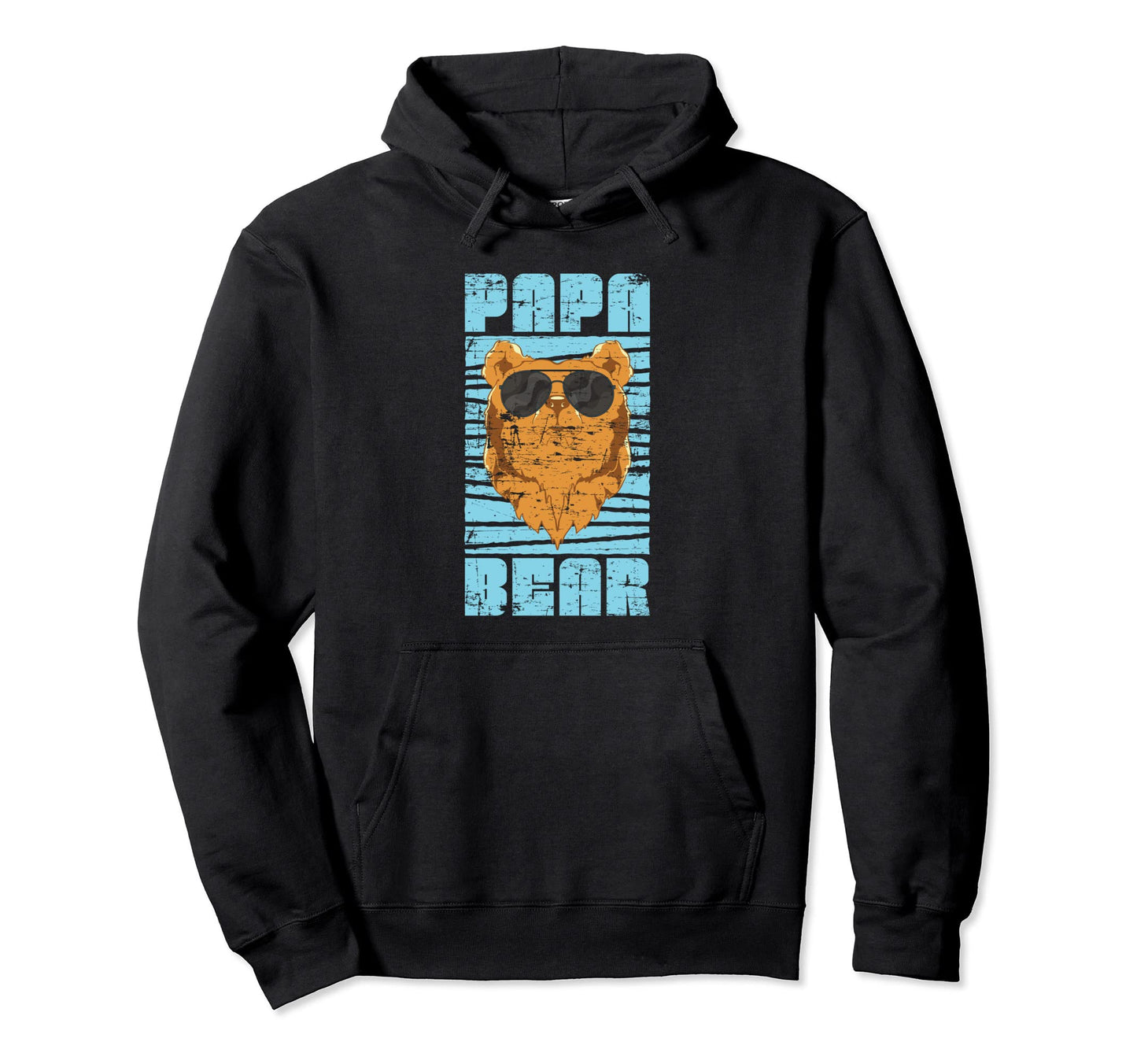 Funny Bear Daddy Fathers Day Animal Hoodie - Aesthetic Graphic Men Women - T-Shirt, Sweatshirt, Hoodie