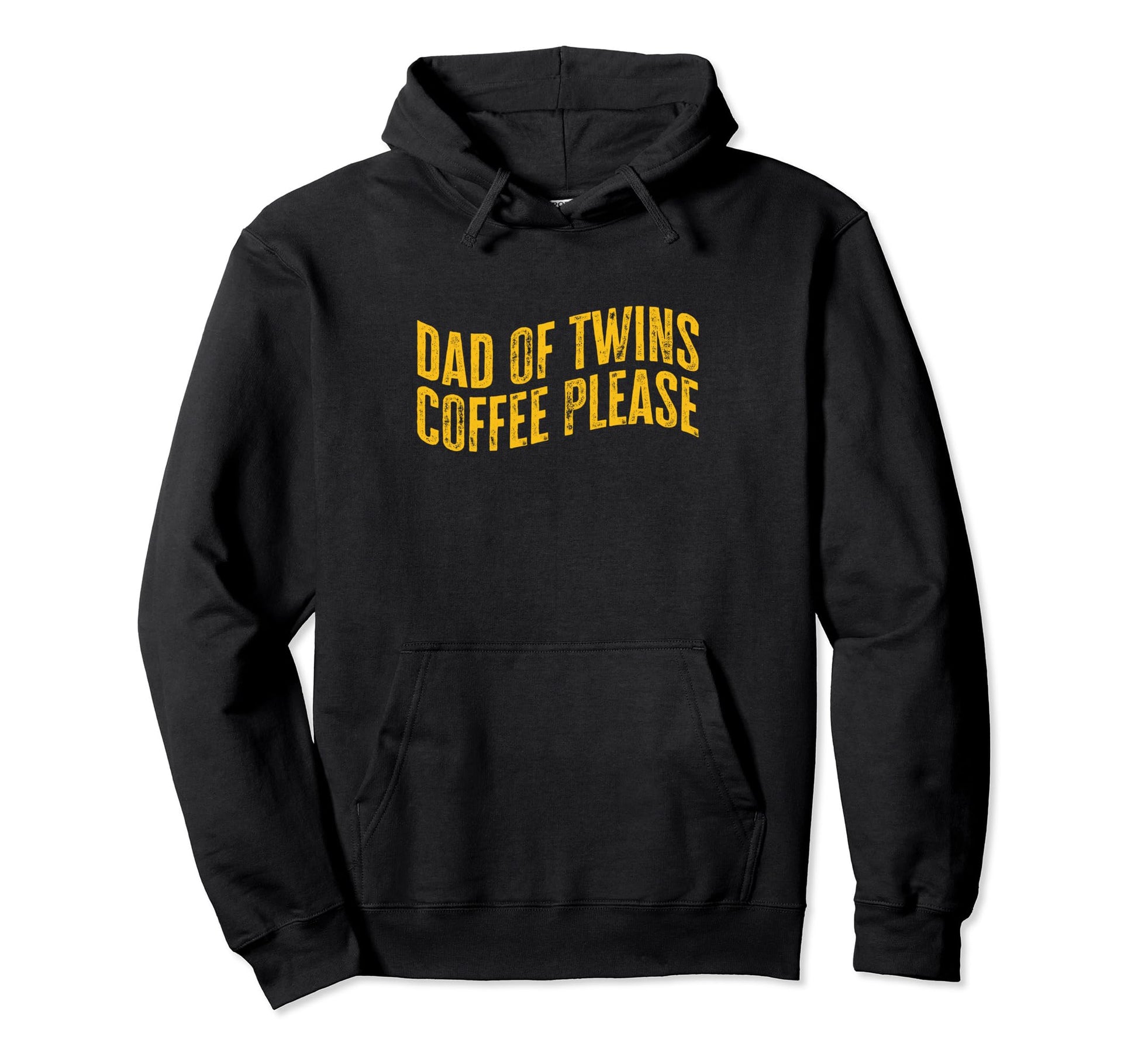 Dad Twins Coffee Please Funny Dad Coffee Hoodie - Aesthetic Graphic Unisex - T-Shirt, Sweatshirt, Hoodie