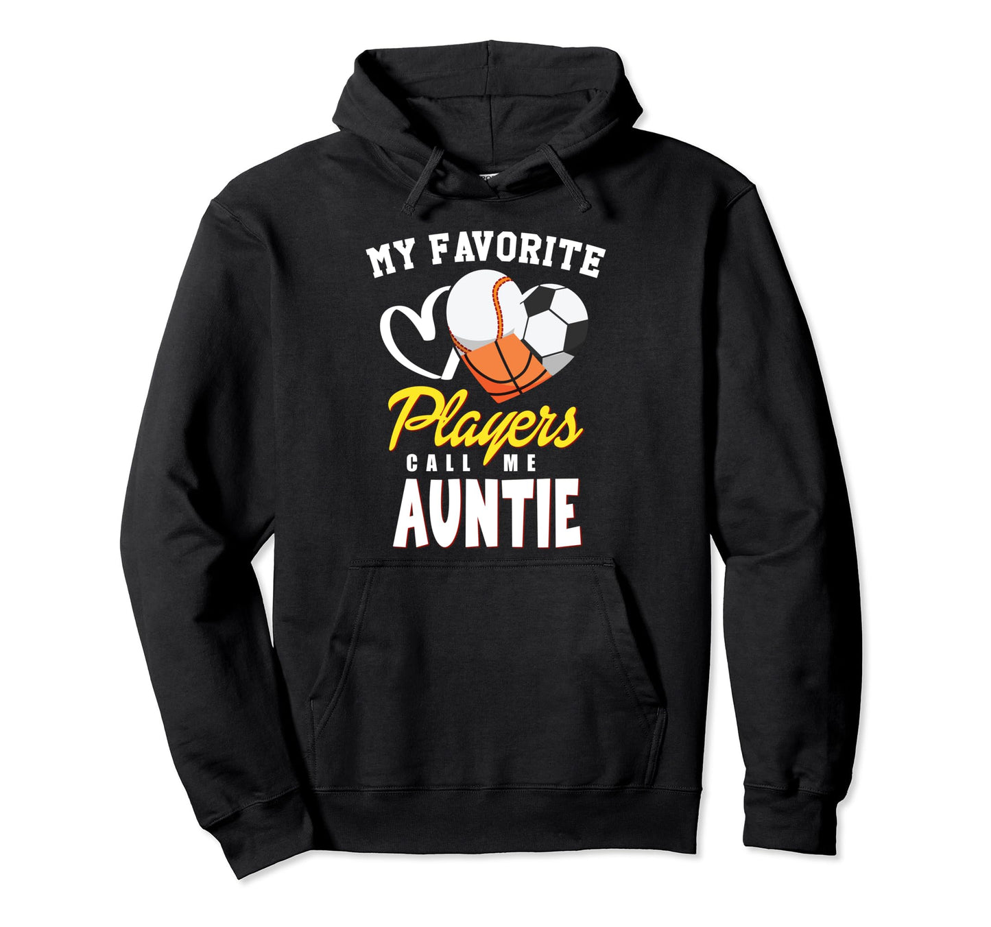 My Favorite Players Baseball Soccer Hoodie - Trendy Graphic for Adults - T-Shirt, Sweatshirt, Hoodie