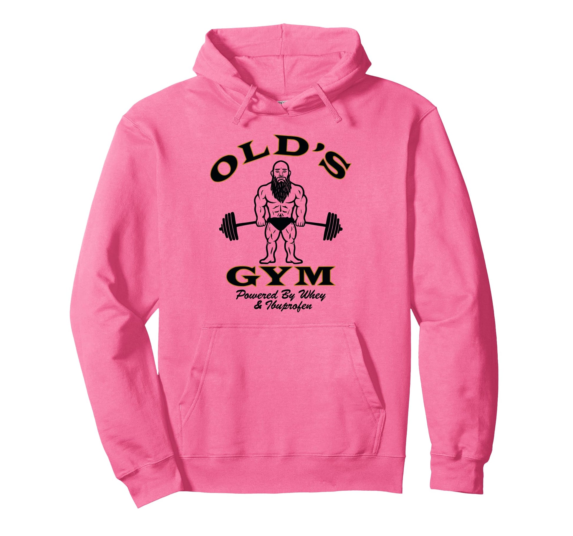 Olds Gym Logo Workout Dad Grandpa Hoodie - Novelty Apparel Men Women - T-Shirt, Sweatshirt, Hoodie