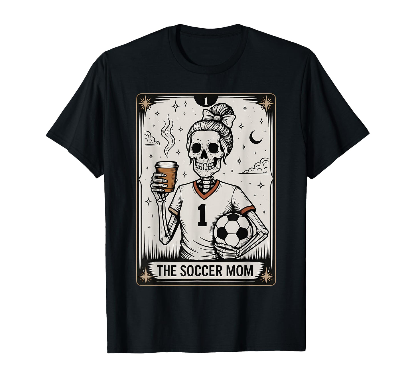 Soccer Mom Tarot Card Halloween Soccer Mama T-Shirt - Graphic Print Unisex - T-Shirt, Sweatshirt, Hoodie