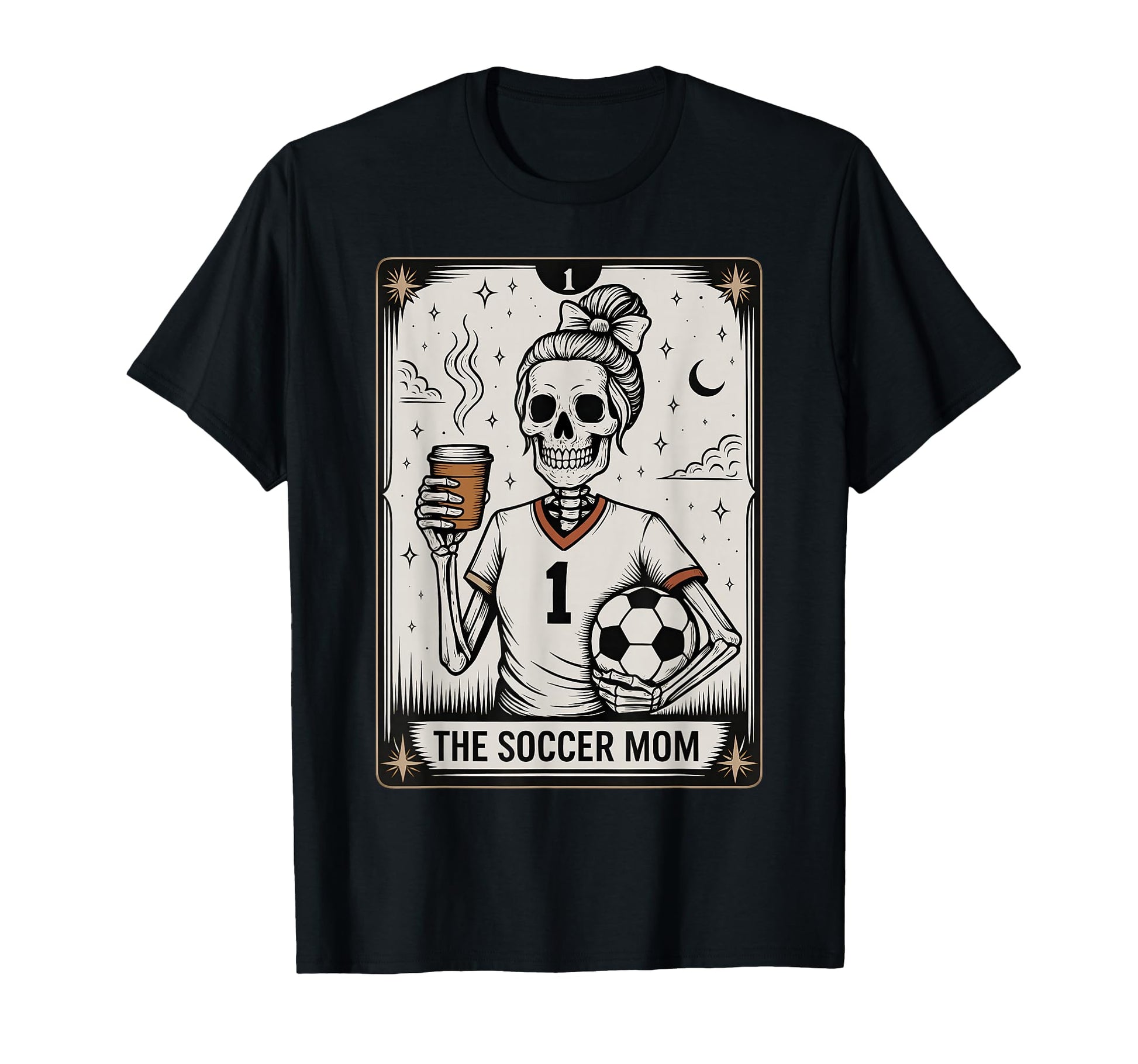 Soccer Mom Tarot Card Halloween Soccer Mama T-Shirt - Graphic Print Unisex - T-Shirt, Sweatshirt, Hoodie