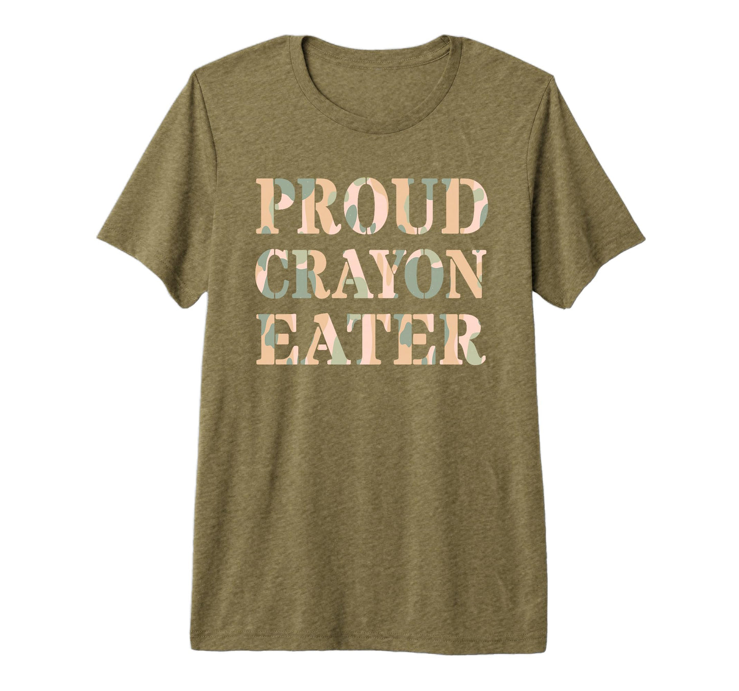 Funny Proud Crayon Eater Corps T-Shirt - Fun Novelty Design Unisex - T-Shirt, Sweatshirt, Hoodie