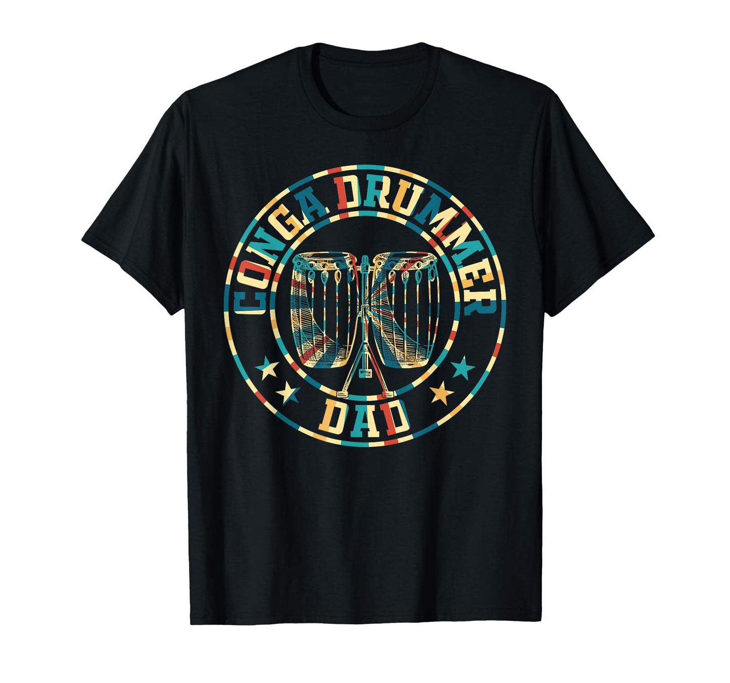 Conga Drummer Dad Conga Musician Conga T-Shirt - Trendy Graphic for Adults - T-Shirt, Sweatshirt, Hoodie