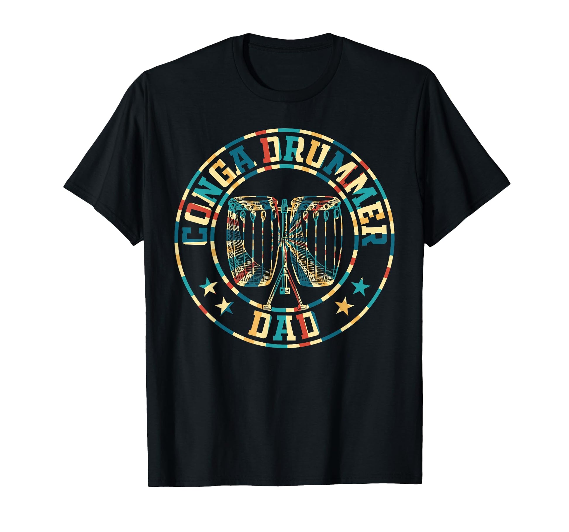 Conga Drummer Dad Conga Musician Conga T-Shirt - Trendy Graphic for Adults - T-Shirt, Sweatshirt, Hoodie