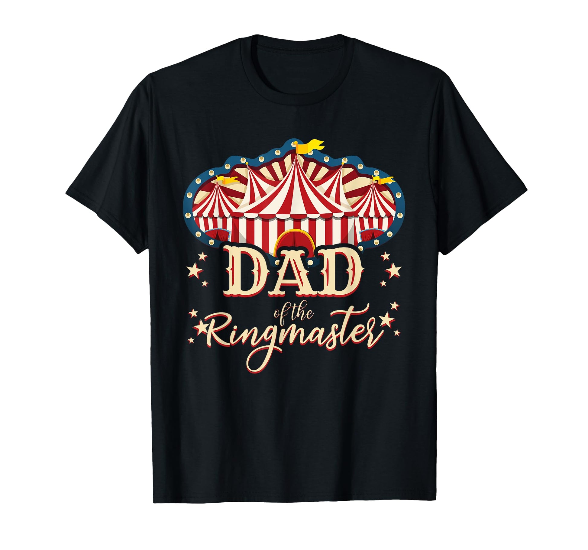Dad Ringmaster Circus Themed Birthday T-Shirt - Graphic Print for Adults - T-Shirt, Sweatshirt, Hoodie