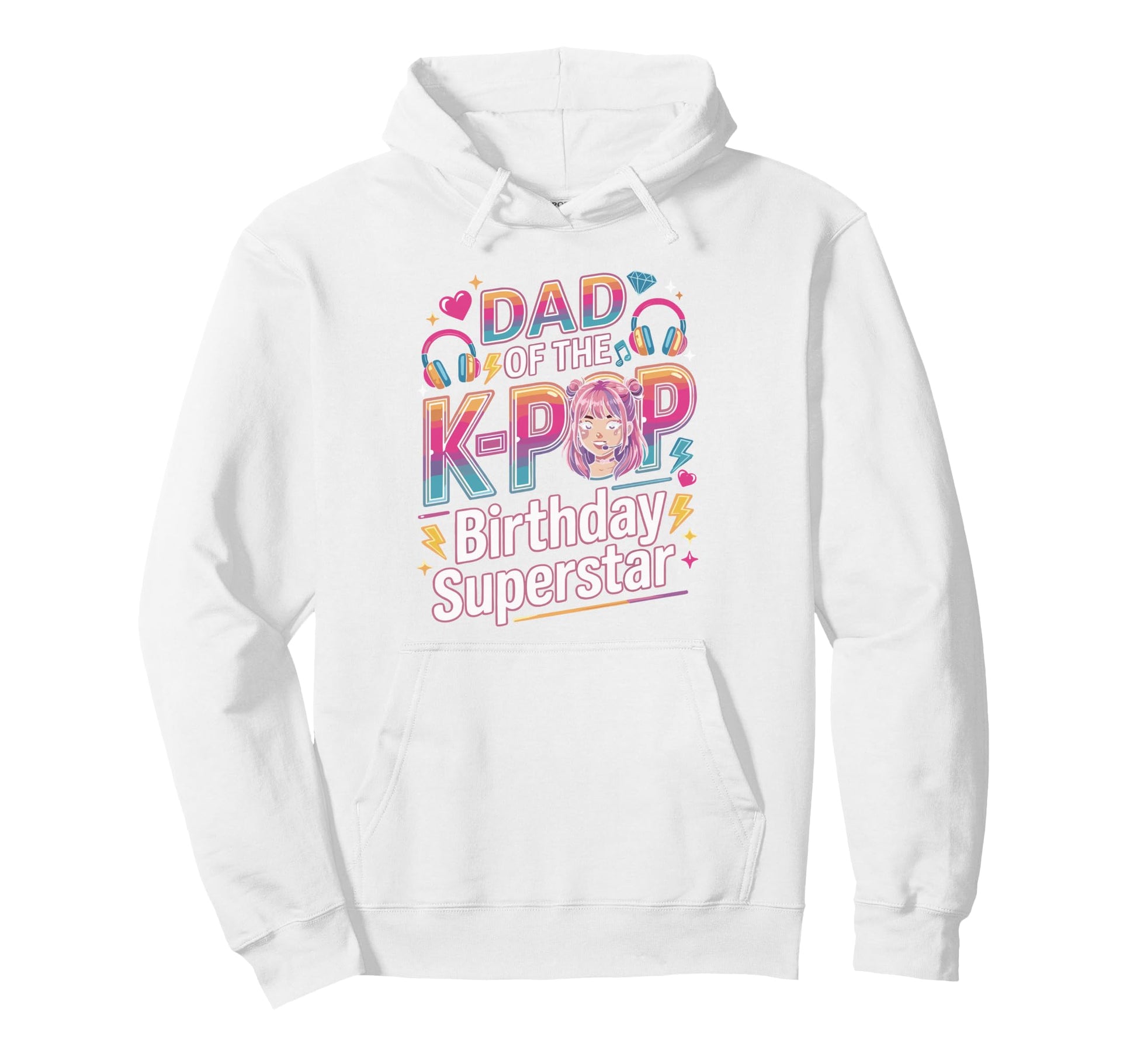 Kpop Outfit Korean Music Dad K Pop Hoodie - Custom Art Print Unisex - T-Shirt, Sweatshirt, Hoodie