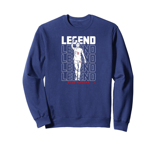 Alex Morgan Legend Uswnt Players Sweatshirt - Novelty Apparel Unisex - T-Shirt, Sweatshirt, Hoodie