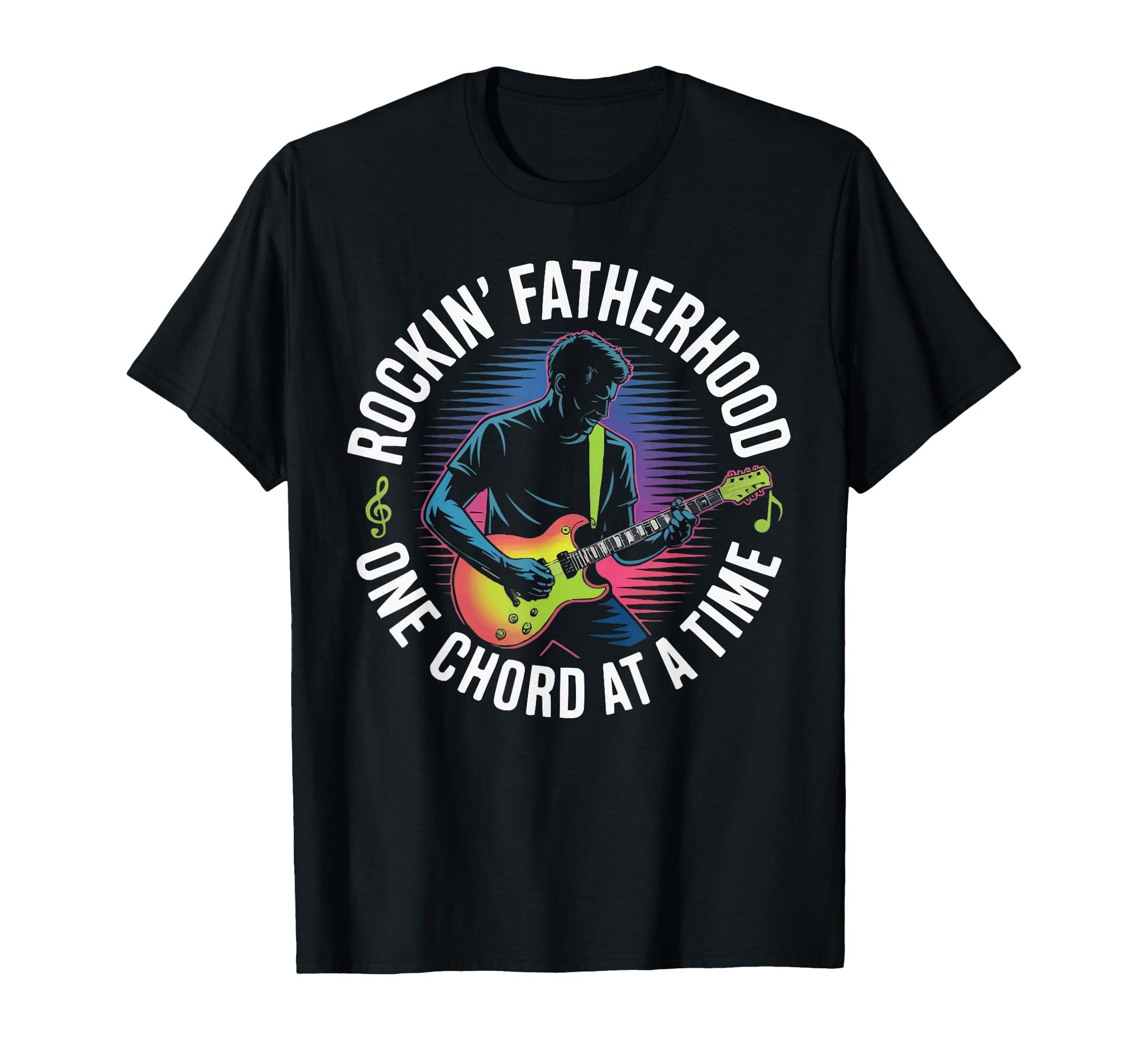 Guitarist Dad Guitar Player Daddy T-Shirt - Casual Everyday Wear Men Women - T-Shirt, Sweatshirt, Hoodie