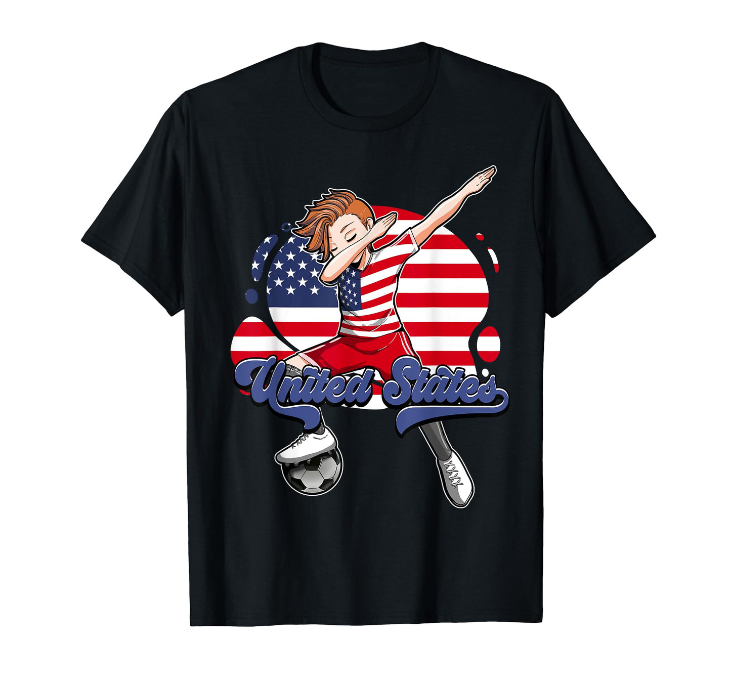 Usa Soccer T-Shirt - Aesthetic Graphic Men Women - T-Shirt, Sweatshirt, Hoodie