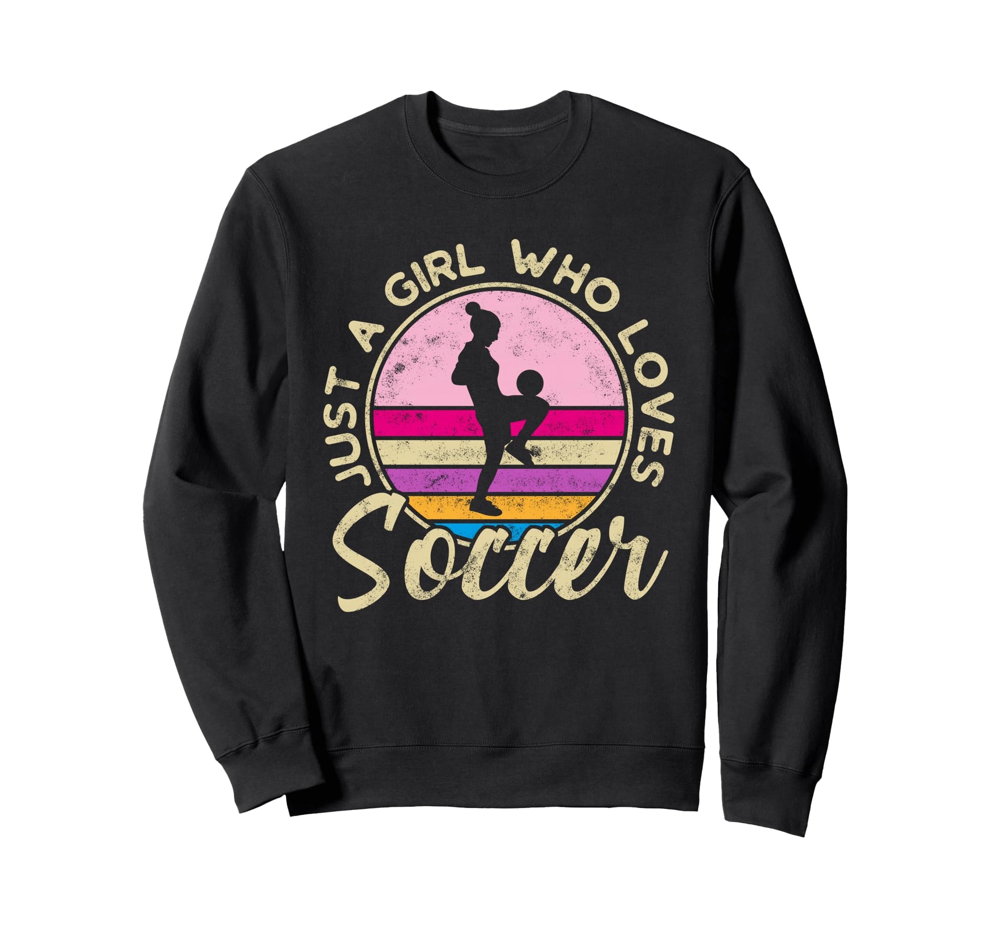 Just Who Loves Soccer Soccer Sweatshirt - Custom Art Print Unisex - T-Shirt, Sweatshirt, Hoodie