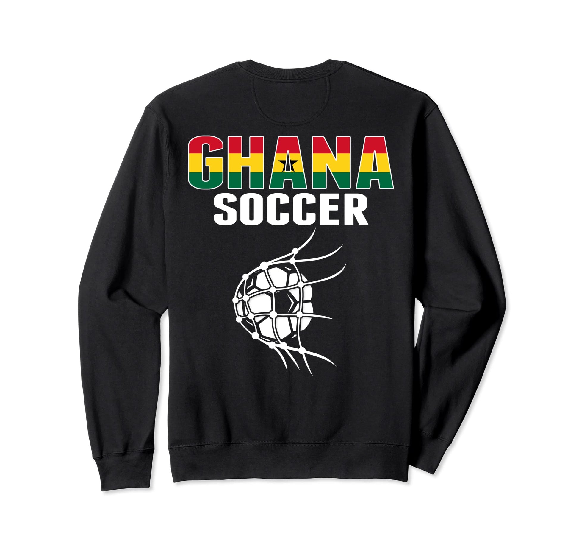 Proud Ghana Soccer Fans Jersey Sweatshirt - Fun Novelty Design Men Women - T-Shirt, Sweatshirt, Hoodie