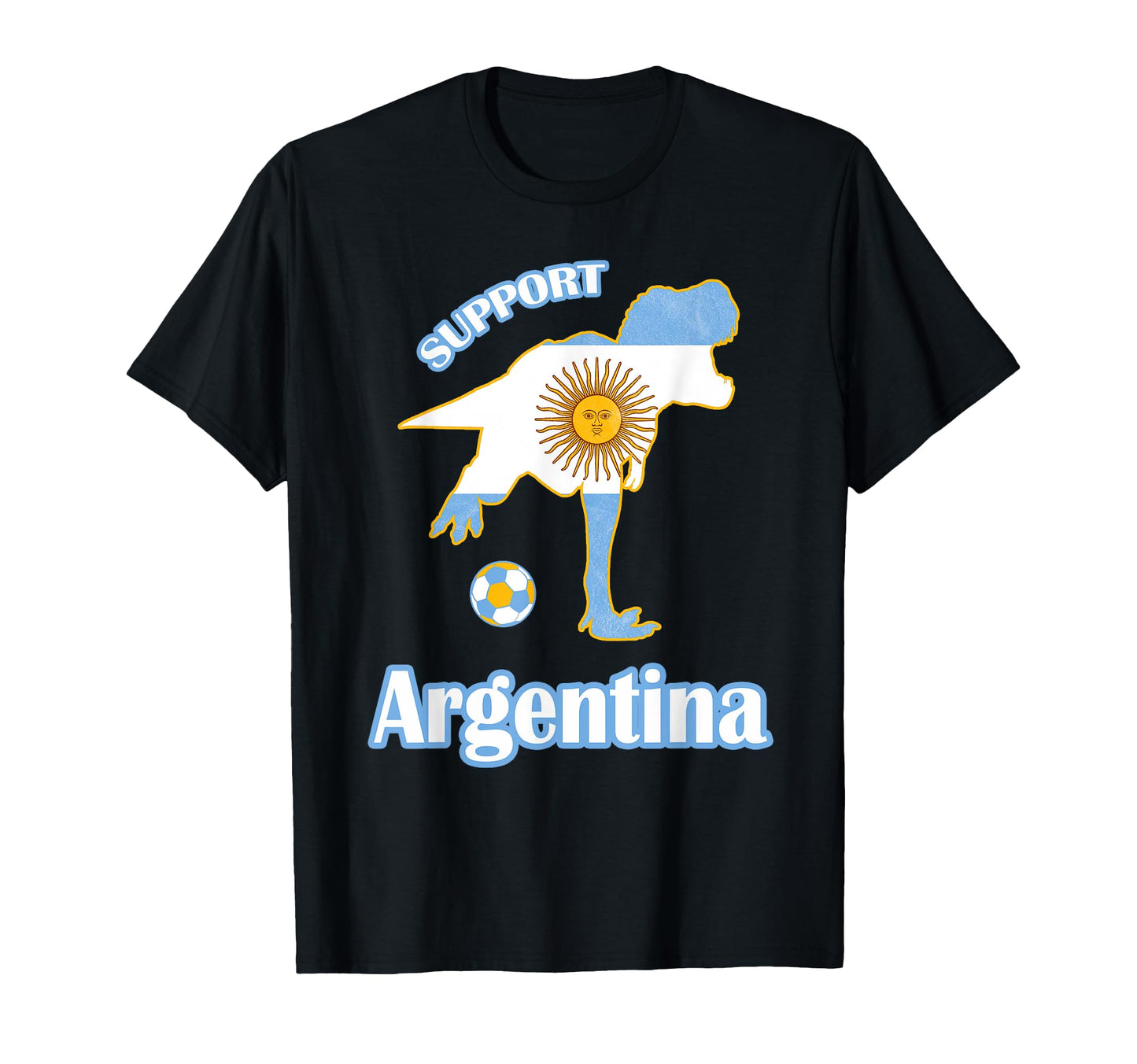 T Rex Support Jersey 2018 Argentina Soccer T-Shirt - Graphic Print Unisex - T-Shirt, Sweatshirt, Hoodie
