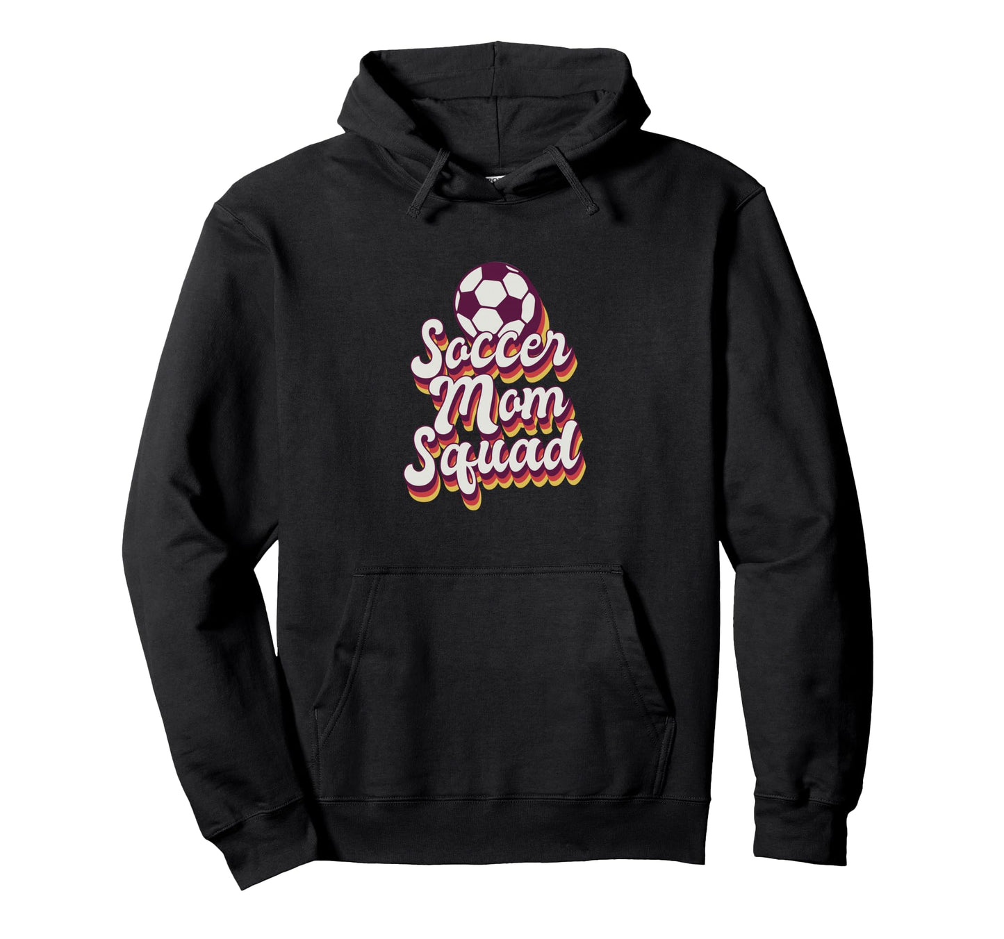 Soccer Mom Squad Soccer Hoodie - Minimalist Print Unisex - T-Shirt, Sweatshirt, Hoodie