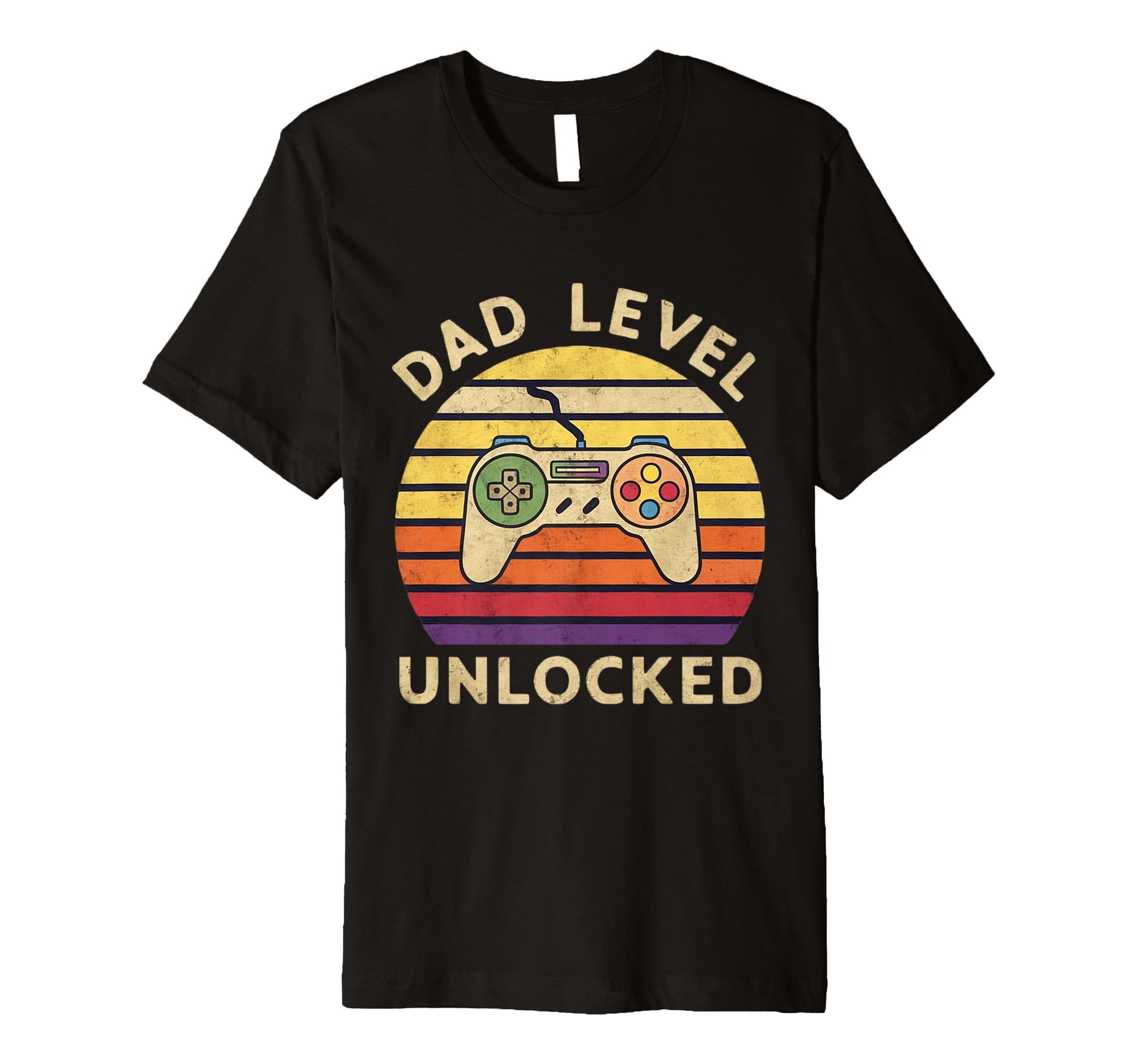 Dad Level Unlocked Funny New Dad T-Shirt - Minimalist Print Men Women - T-Shirt, Sweatshirt, Hoodie