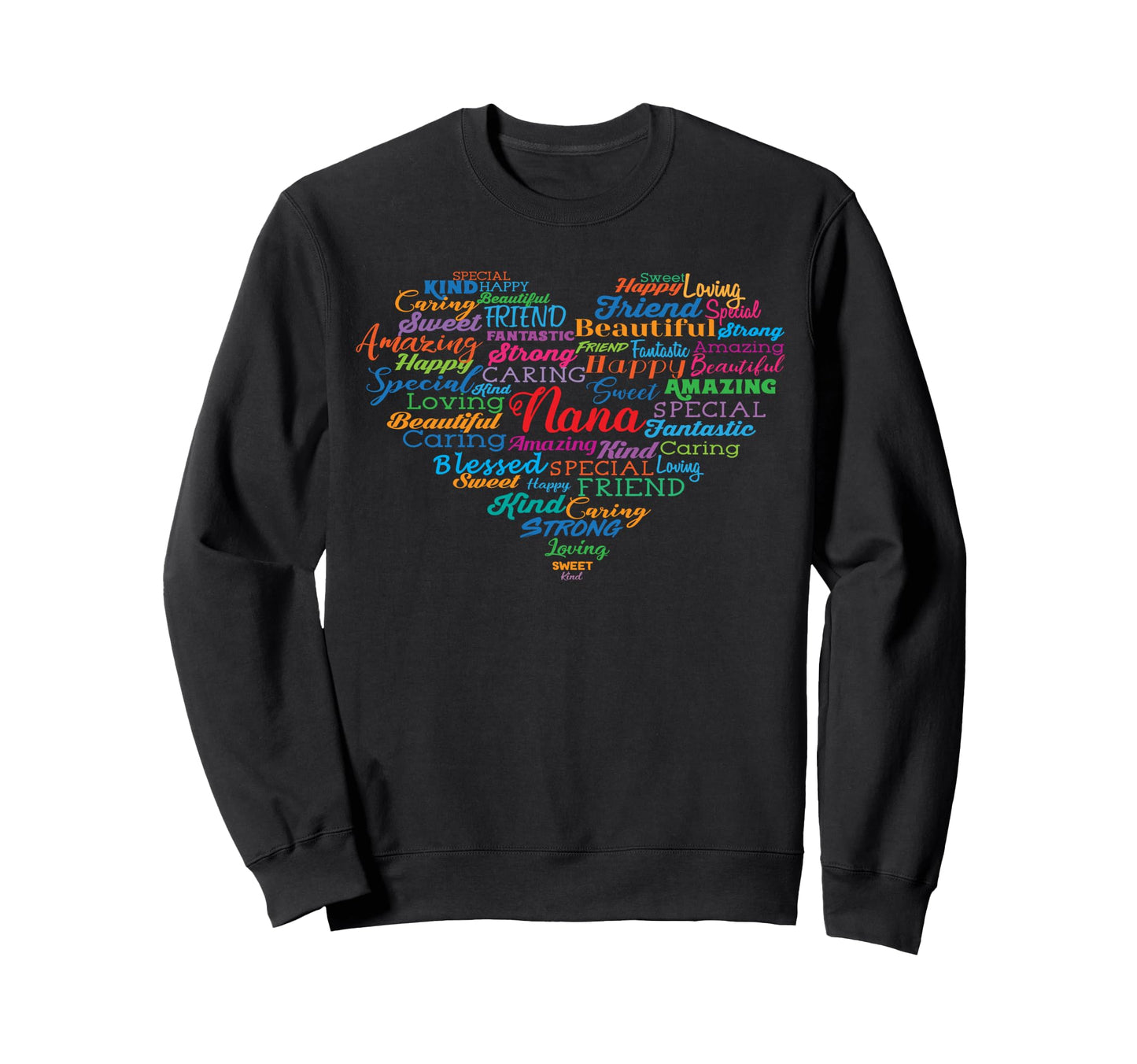 Nana Grandma Mothers Day Birthday Sweatshirt - Minimalist Print Men Women - T-Shirt, Sweatshirt, Hoodie