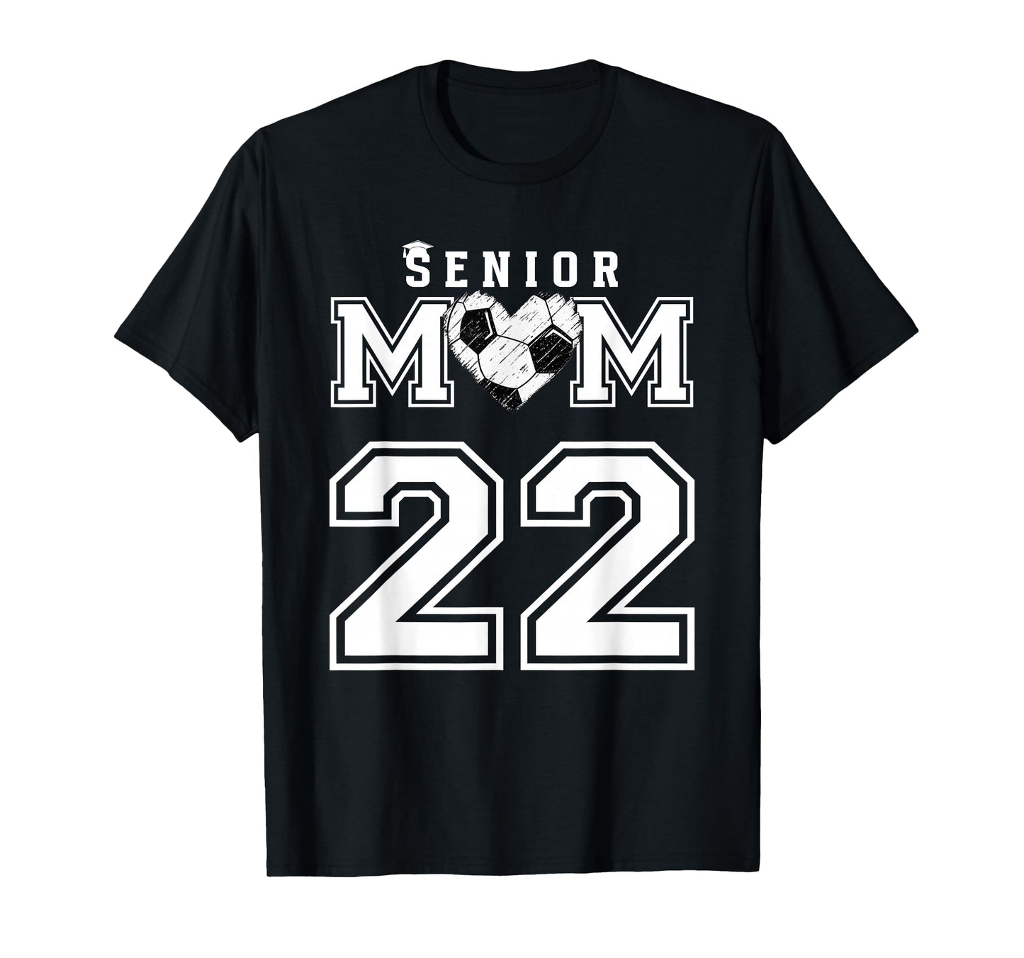 Proud Senior Soccer Mom Custom Jersey T-Shirt - Trendy Graphic Men Women - T-Shirt, Sweatshirt, Hoodie