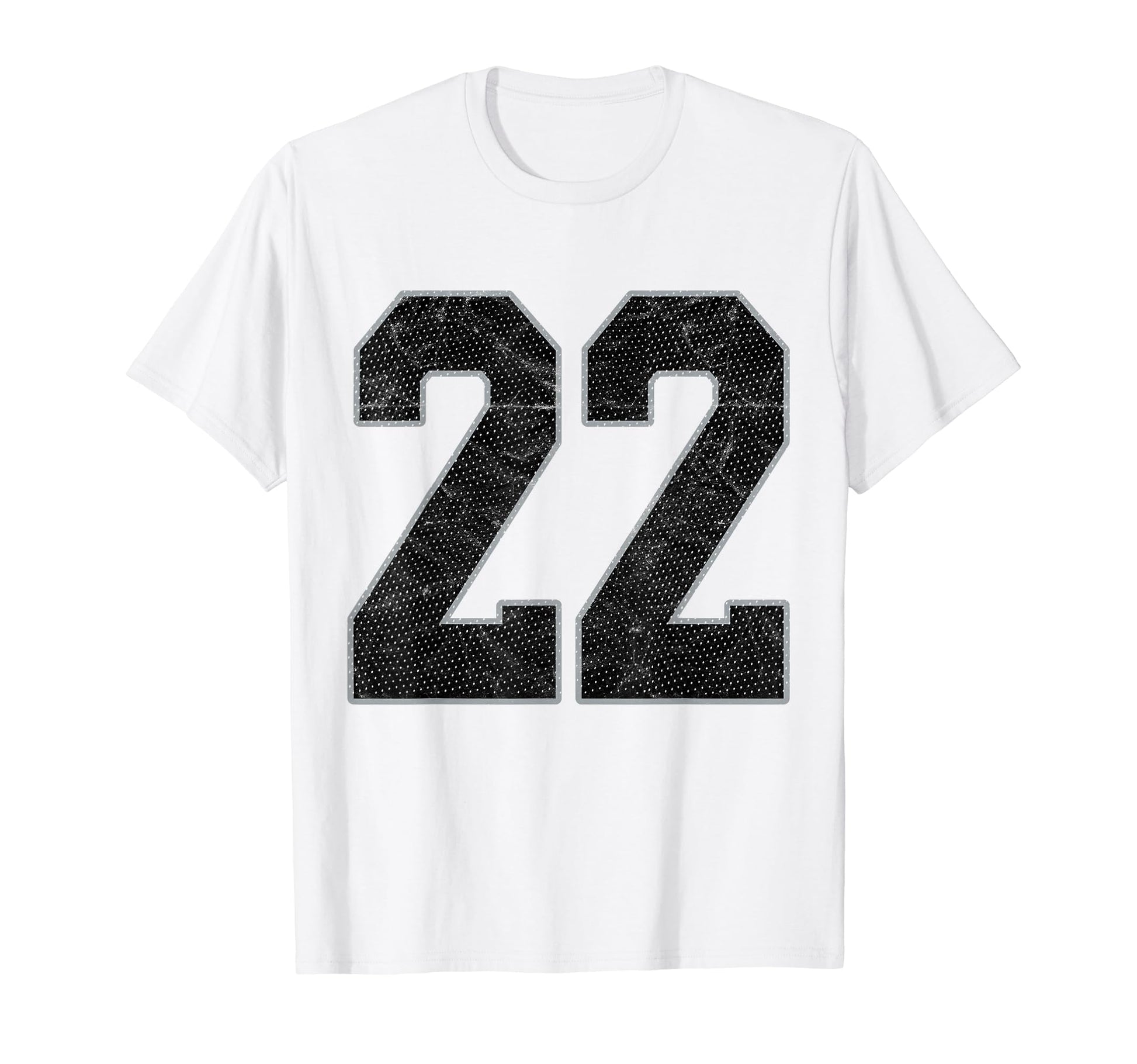 Number 22 Numbered Uniform Sports Team T-Shirt - Graphic Print for Adults - T-Shirt, Sweatshirt, Hoodie