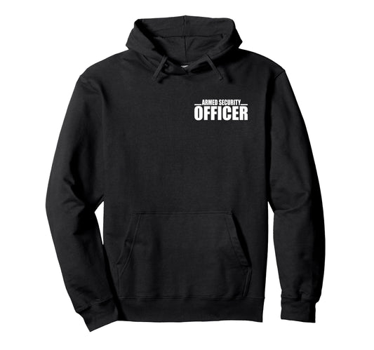 Armed Security Officer Guard Uniform Hoodie - Streetwear Style Men Women - T-Shirt, Sweatshirt, Hoodie