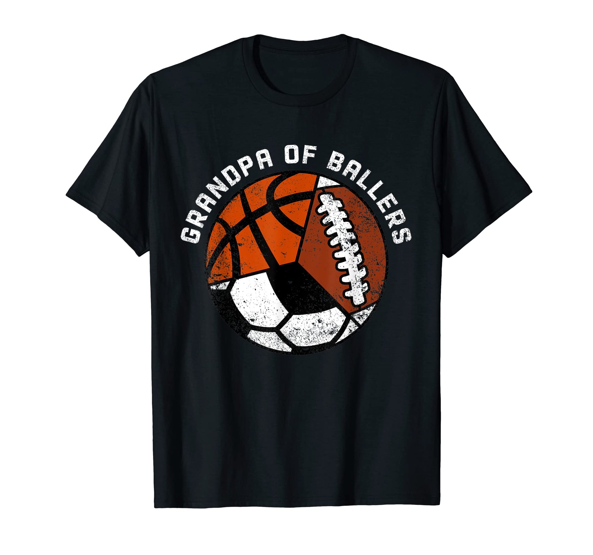Mens Grandpa Ballers Funny Football T-Shirt - Streetwear Style Men Women - T-Shirt, Sweatshirt, Hoodie