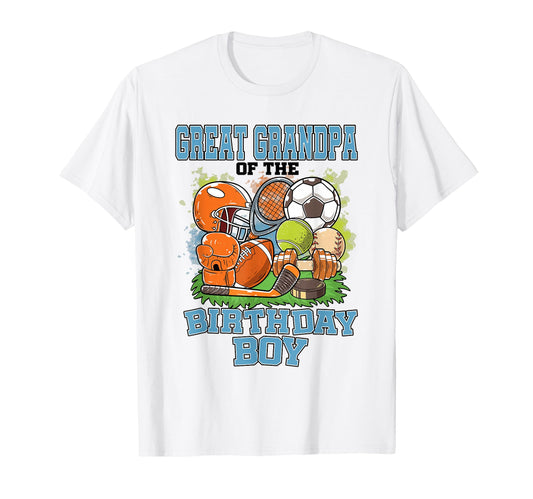 All Star Great Grandpa Birthday T-Shirt - Novelty Apparel Unisex - T-Shirt, Sweatshirt, Hoodie