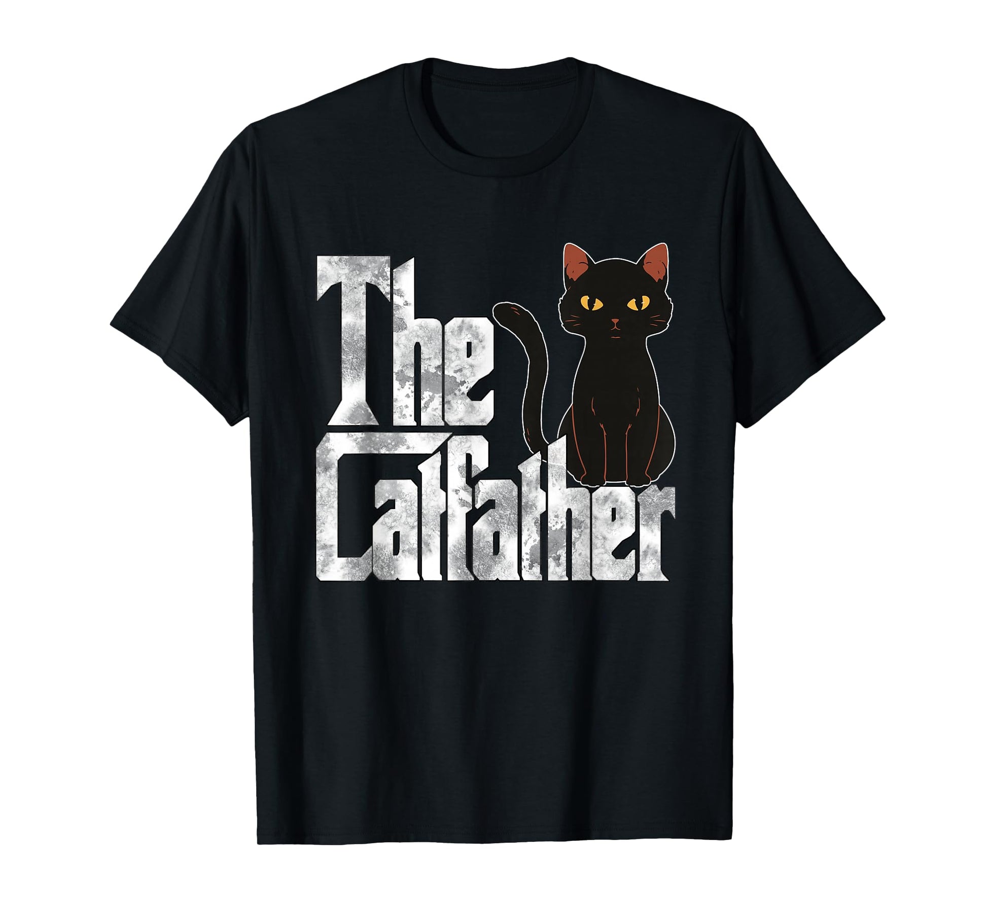 Catfather Cat Father Mafia Whiskers T-Shirt - Aesthetic Graphic for Adults - T-Shirt, Sweatshirt, Hoodie