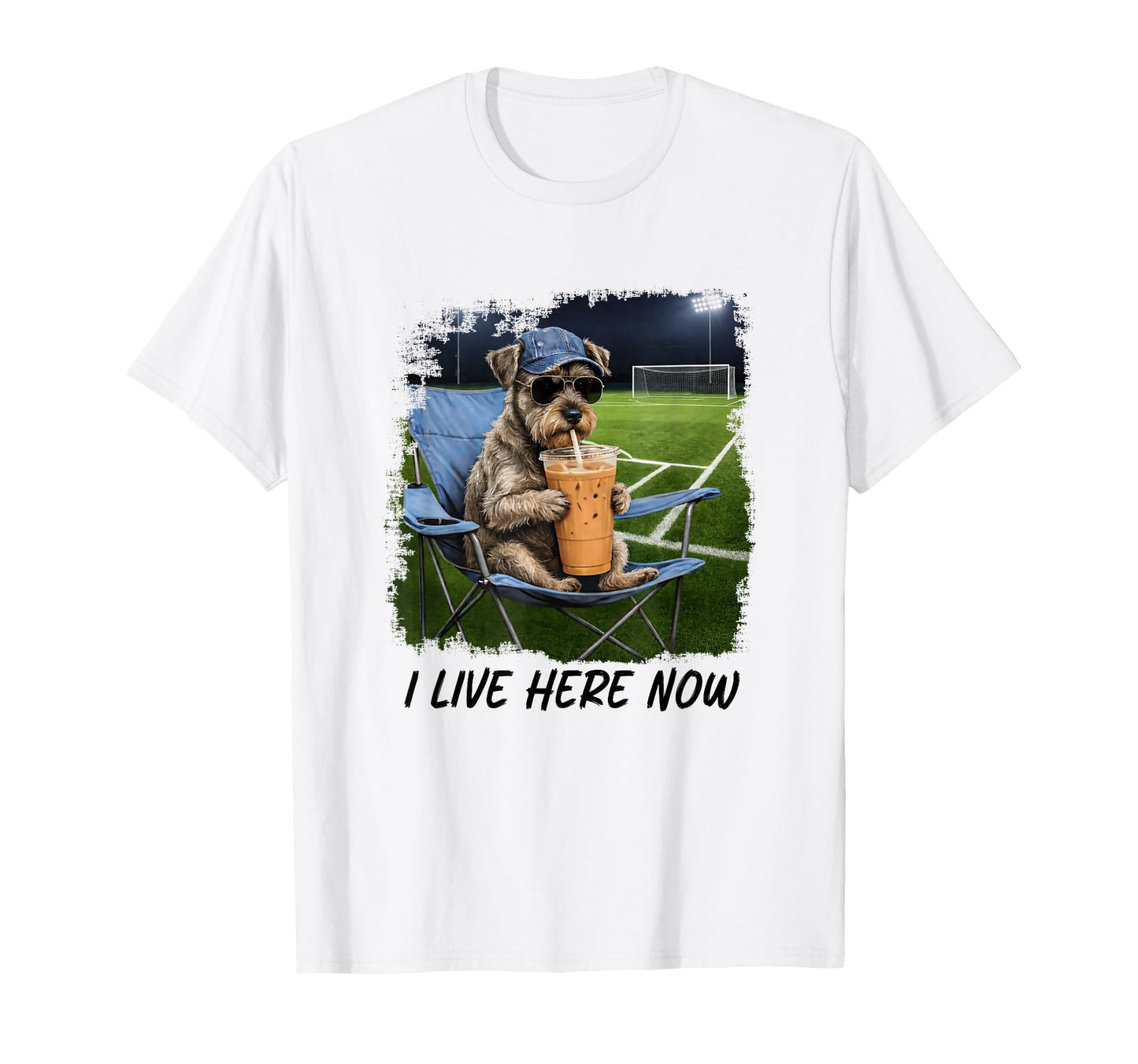 Soccer Dad I Live Here Now Soccer Mom T-Shirt - Streetwear Style Unisex - T-Shirt, Sweatshirt, Hoodie