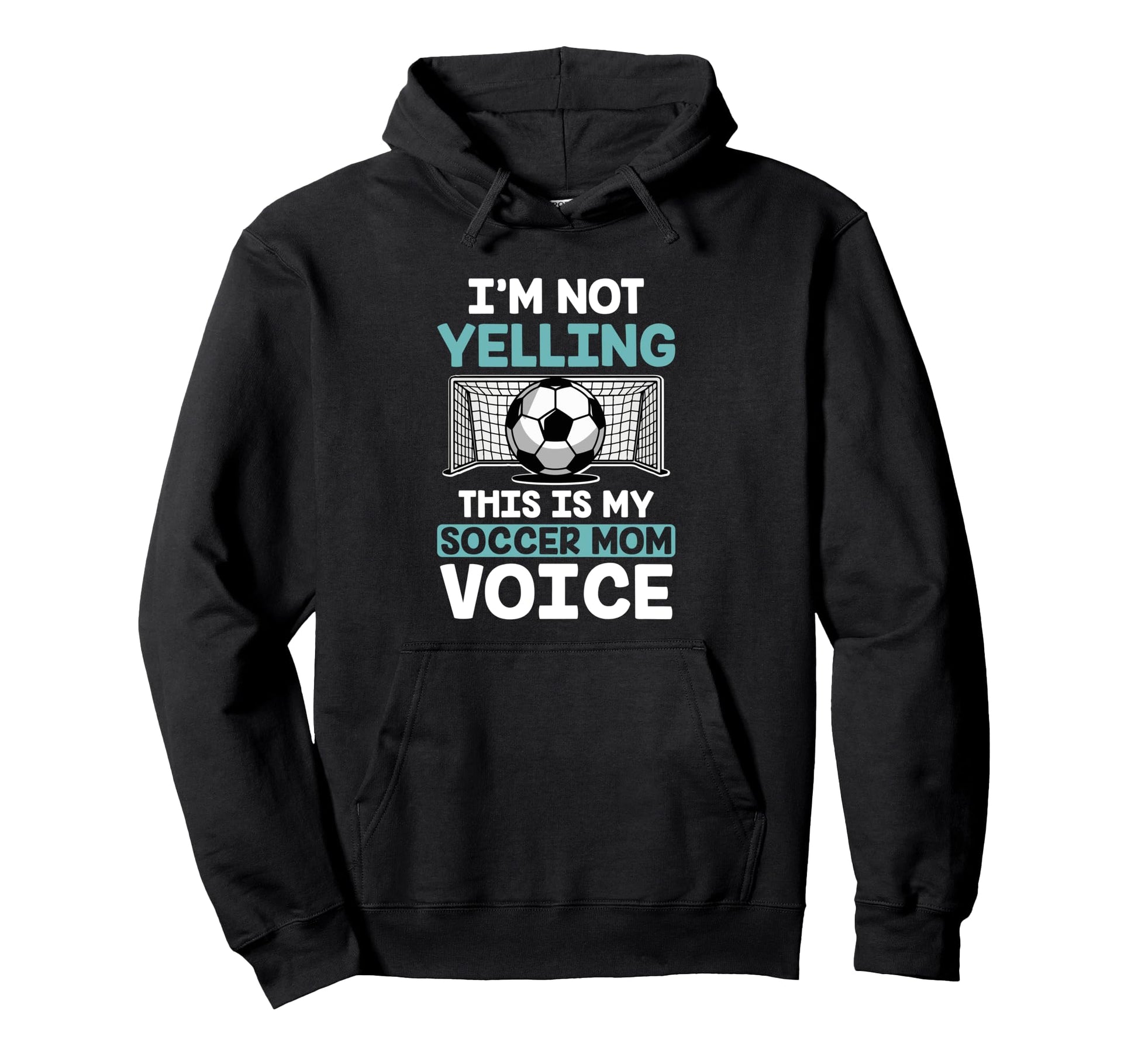 Soccer Mom Mommy Hoodie - Graphic Print Men Women - T-Shirt, Sweatshirt, Hoodie