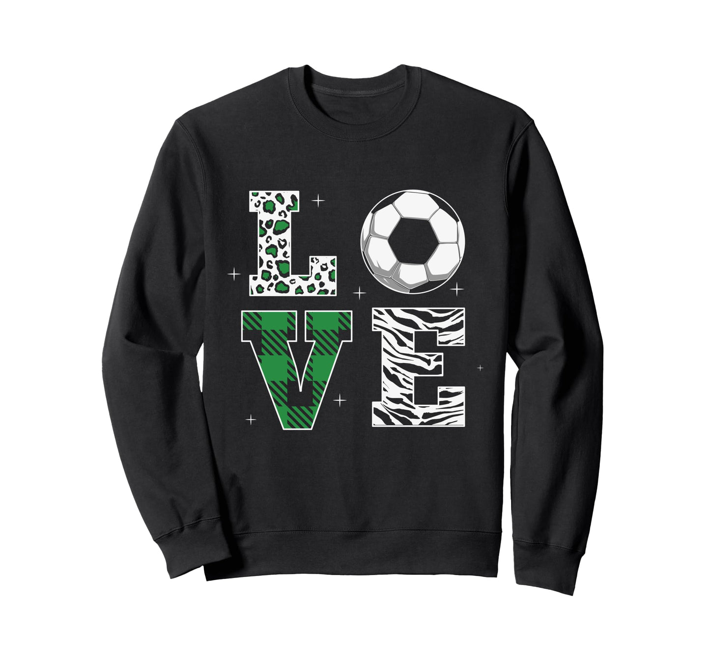 Love Soccer Sports Player Sweatshirt - Casual Everyday Wear for Adults - T-Shirt, Sweatshirt, Hoodie