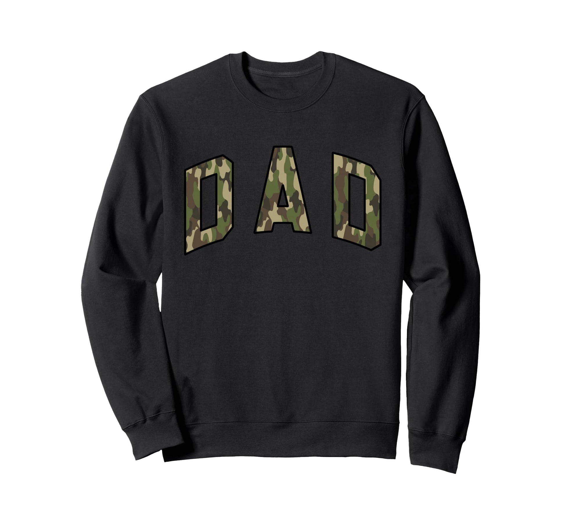 Camo Dad Hunting Old Camouflage Dad Sweatshirt - Trendy Graphic Unisex - T-Shirt, Sweatshirt, Hoodie