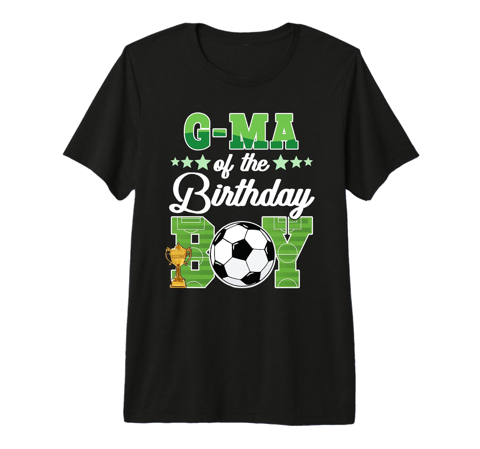 Soccer G Ma Birthday Party Soccer T-Shirt - Minimalist Print Men Women - T-Shirt, Sweatshirt, Hoodie